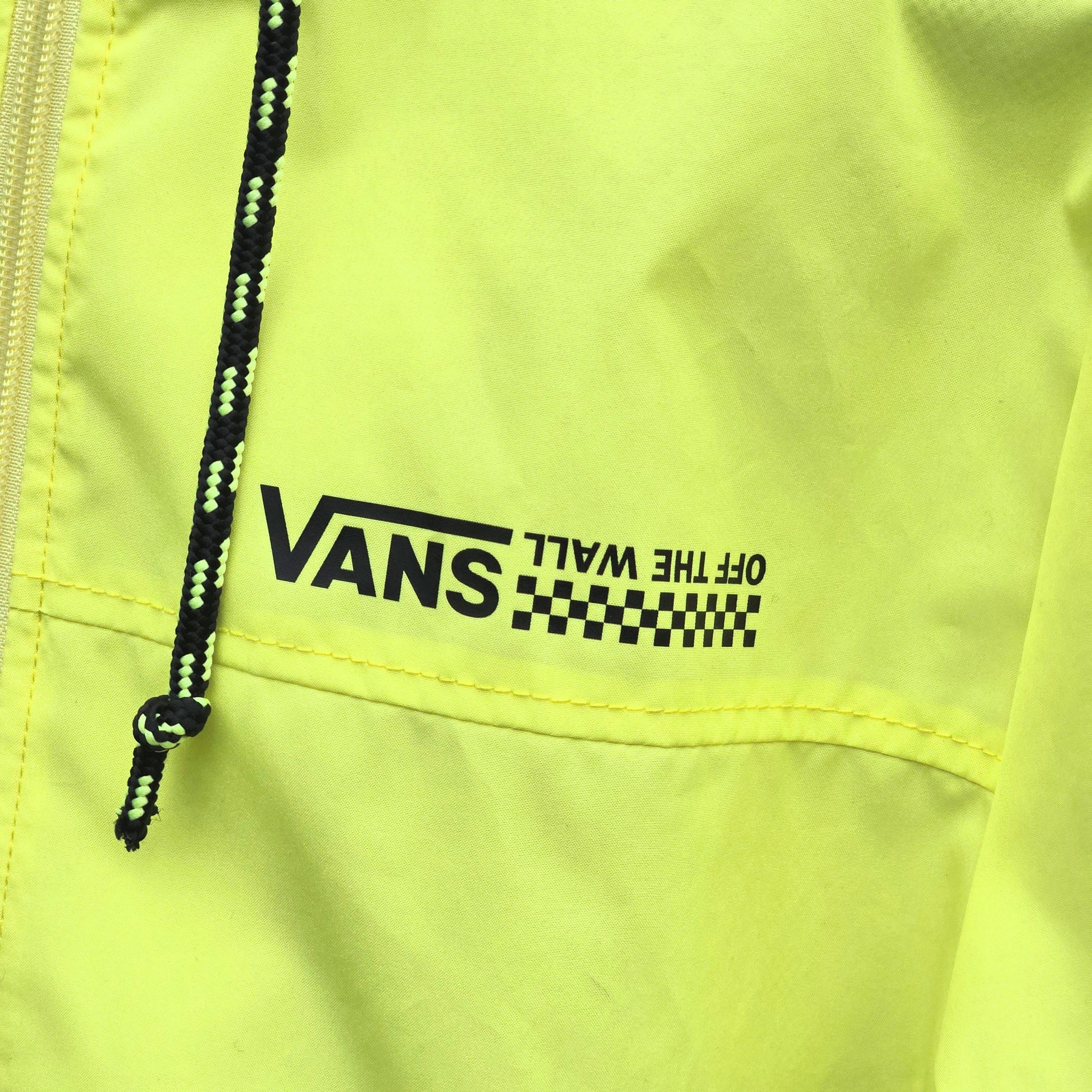 Vans Vans Kastle Turvey Windbreaker Jacket Yellow Neon Sz XS C2 Size US XS / EU 42 / 0 - 1 Thumbnail