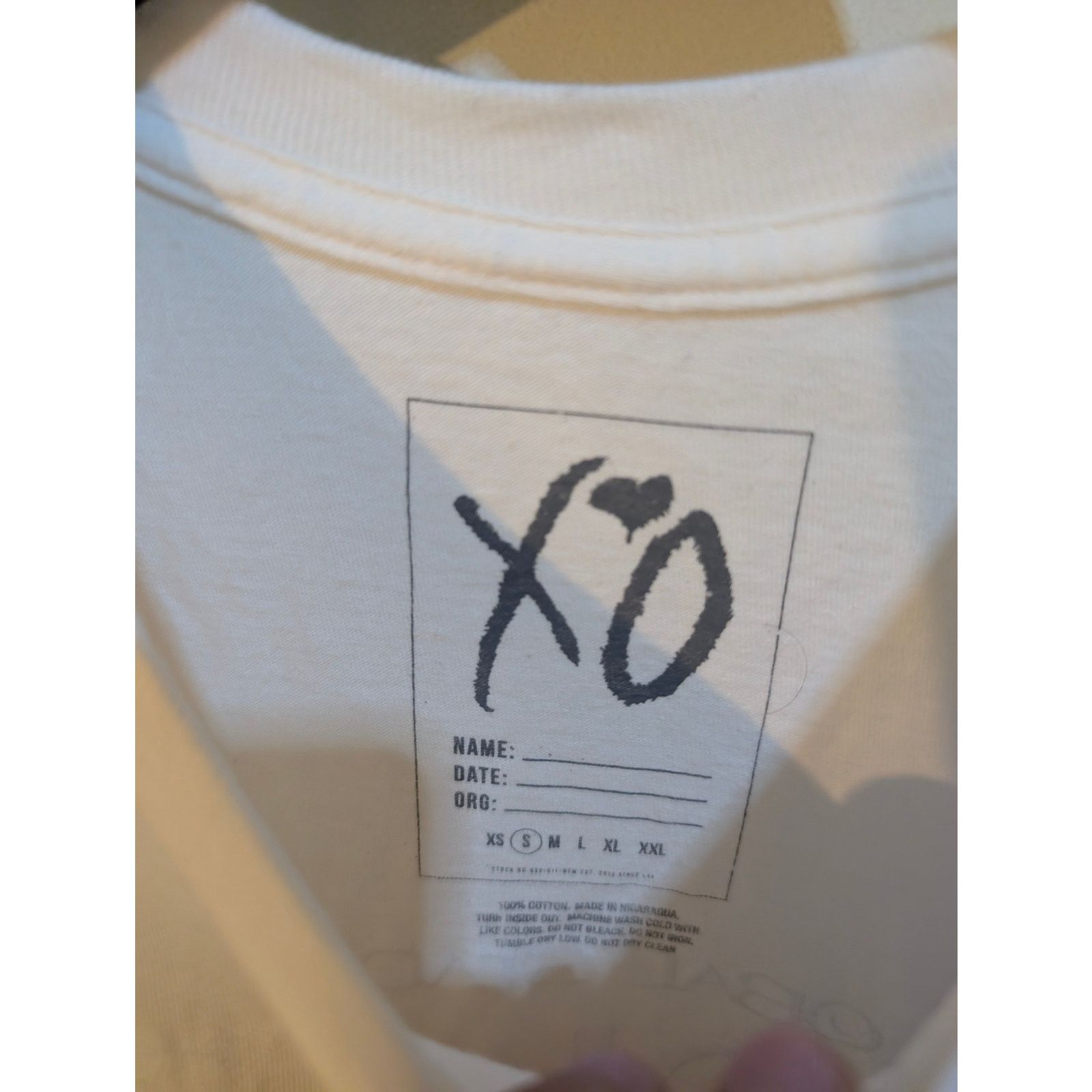 XO The Weeknd After Hours Till Dawn FM Tour Shirt 2022 Sz S Size US S / EU 44-46 / 1 - 3 Thumbnail