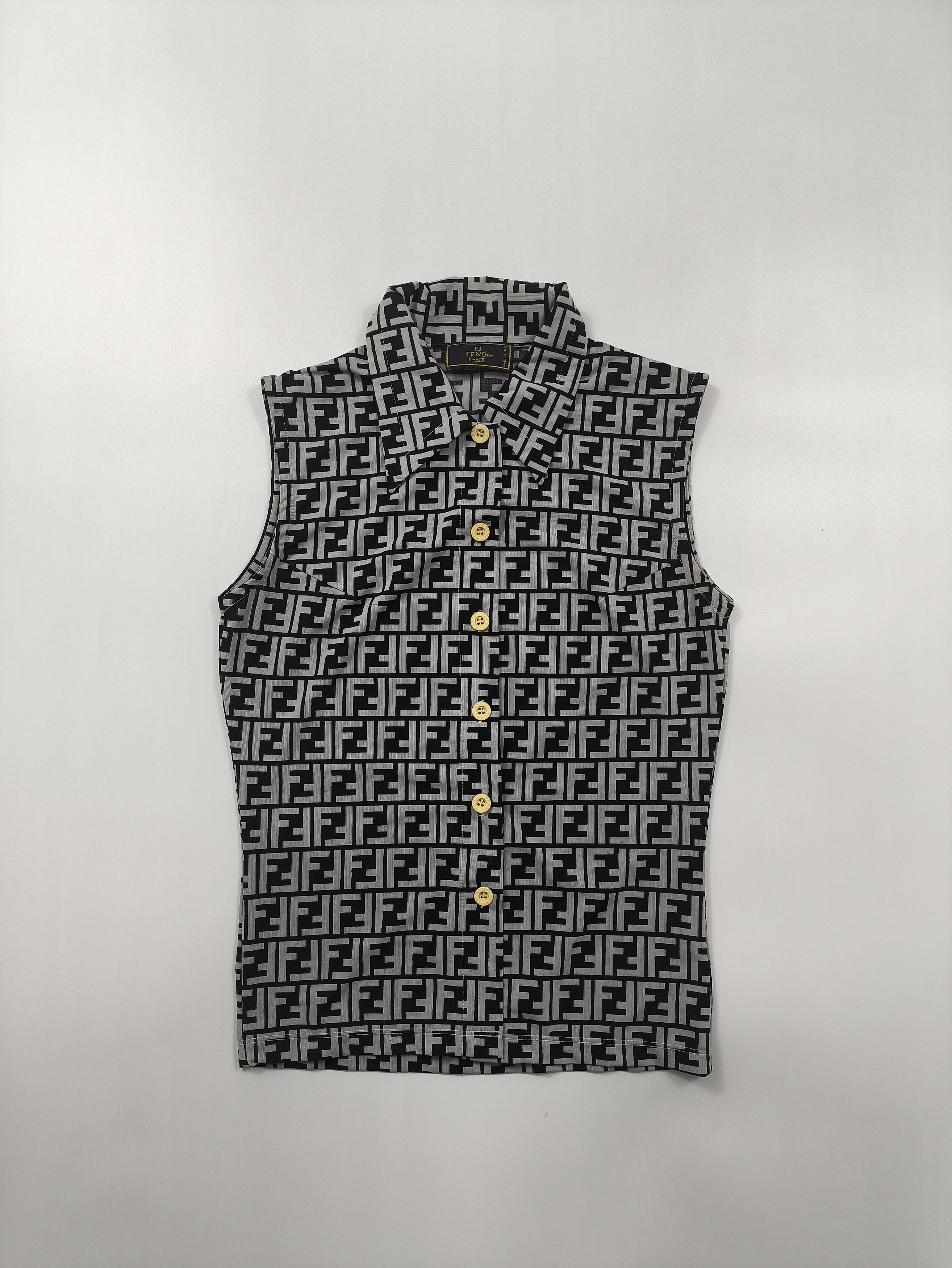 Fendi FEMDI MONOGRAM VEST Size XS / US 0-2 / IT 36-38 - 1 Thumbnail