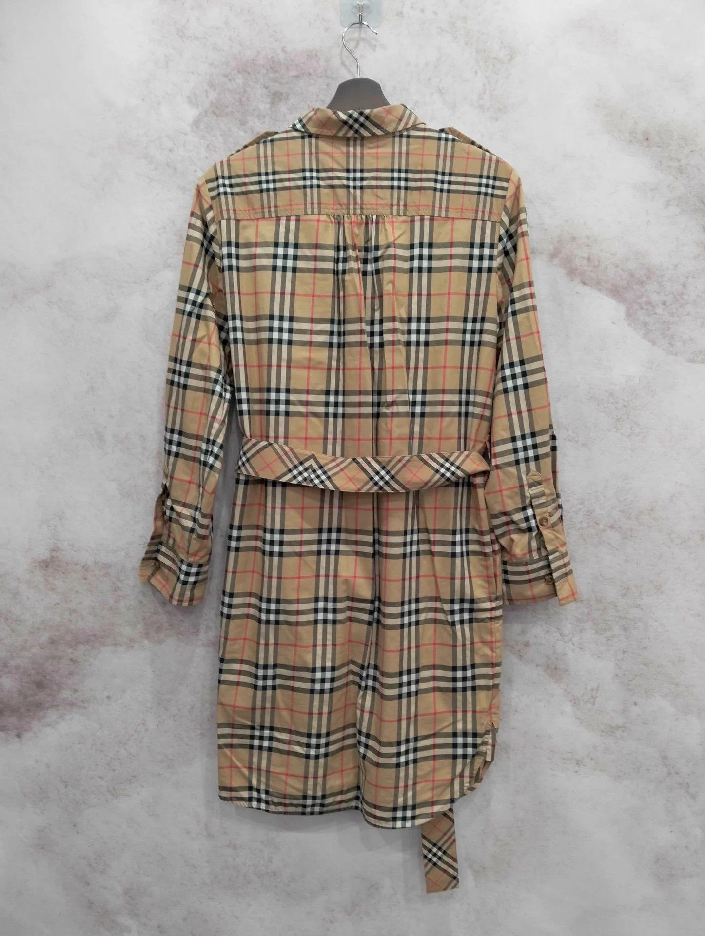 BURBERRY shirt dress UK8
