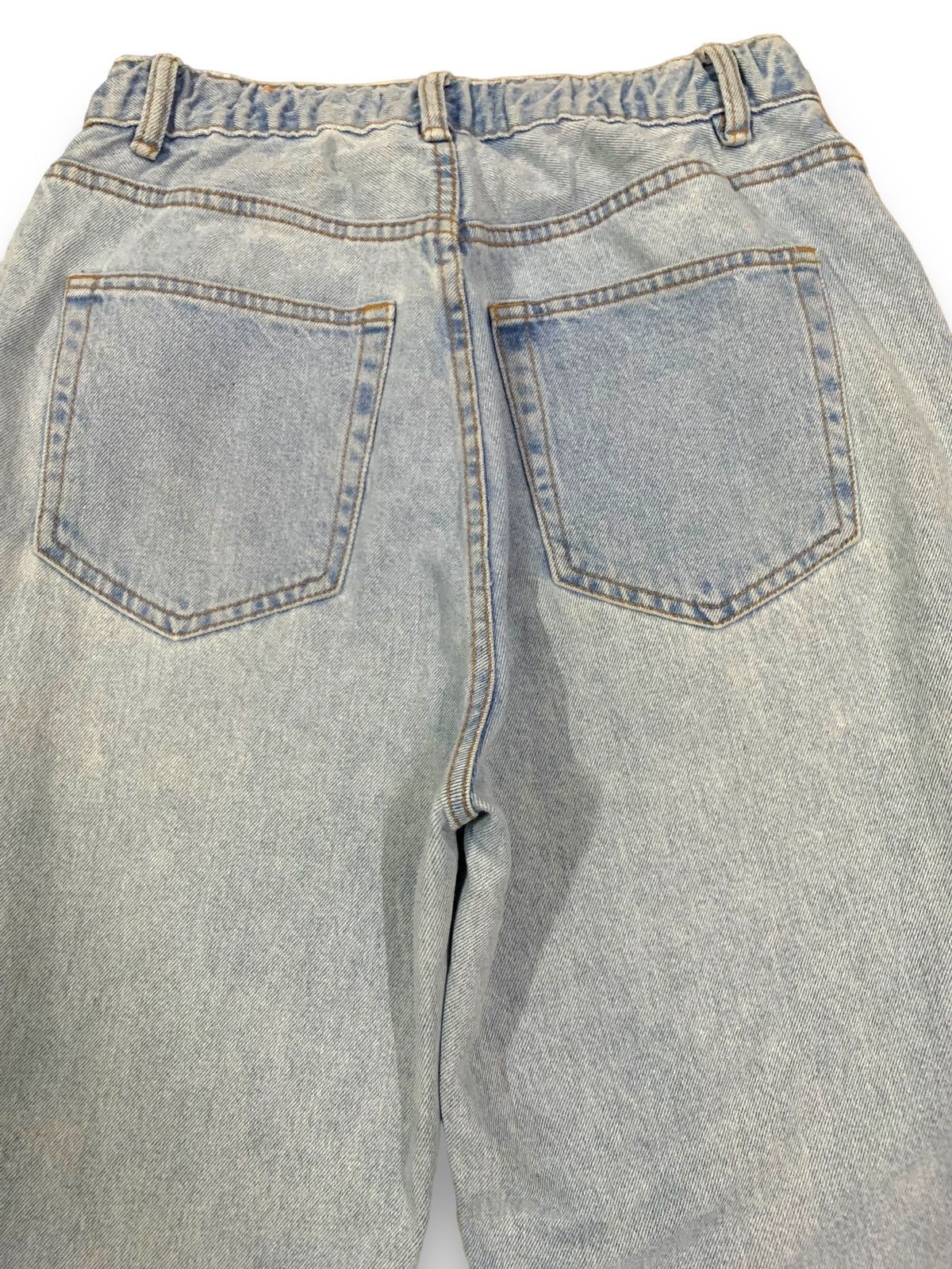 Pull & Bear Pull & Bear Blue Wash Stretchable High Waisted Balloon Jeans Size US 30 / EU 46 - 9 Thumbnail