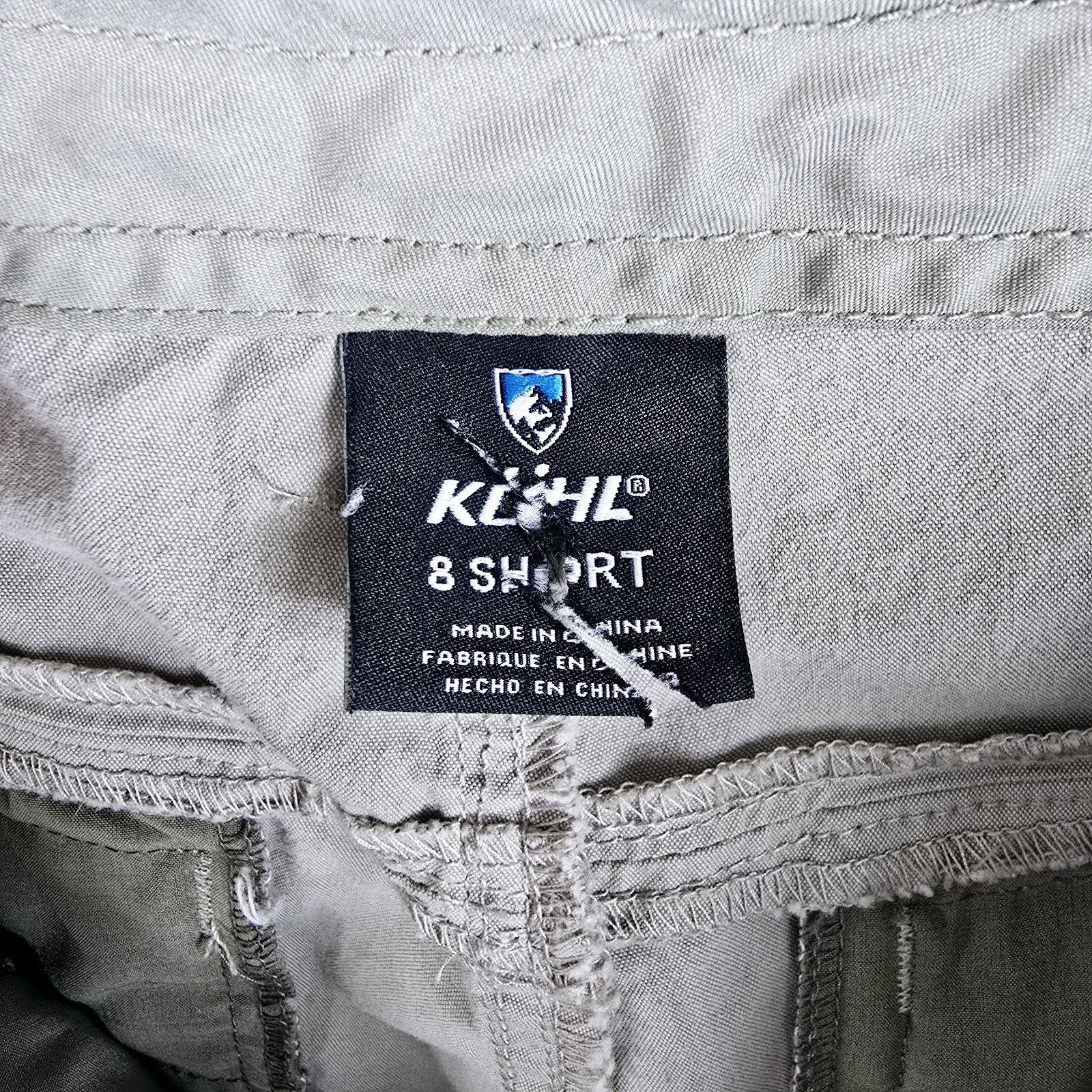 Kuhl Kuhl Spire Roll Up Pants 8 Short 32x29 Gray Stretch Hiking Size 30" / US 8 / IT 44 - 6 Thumbnail