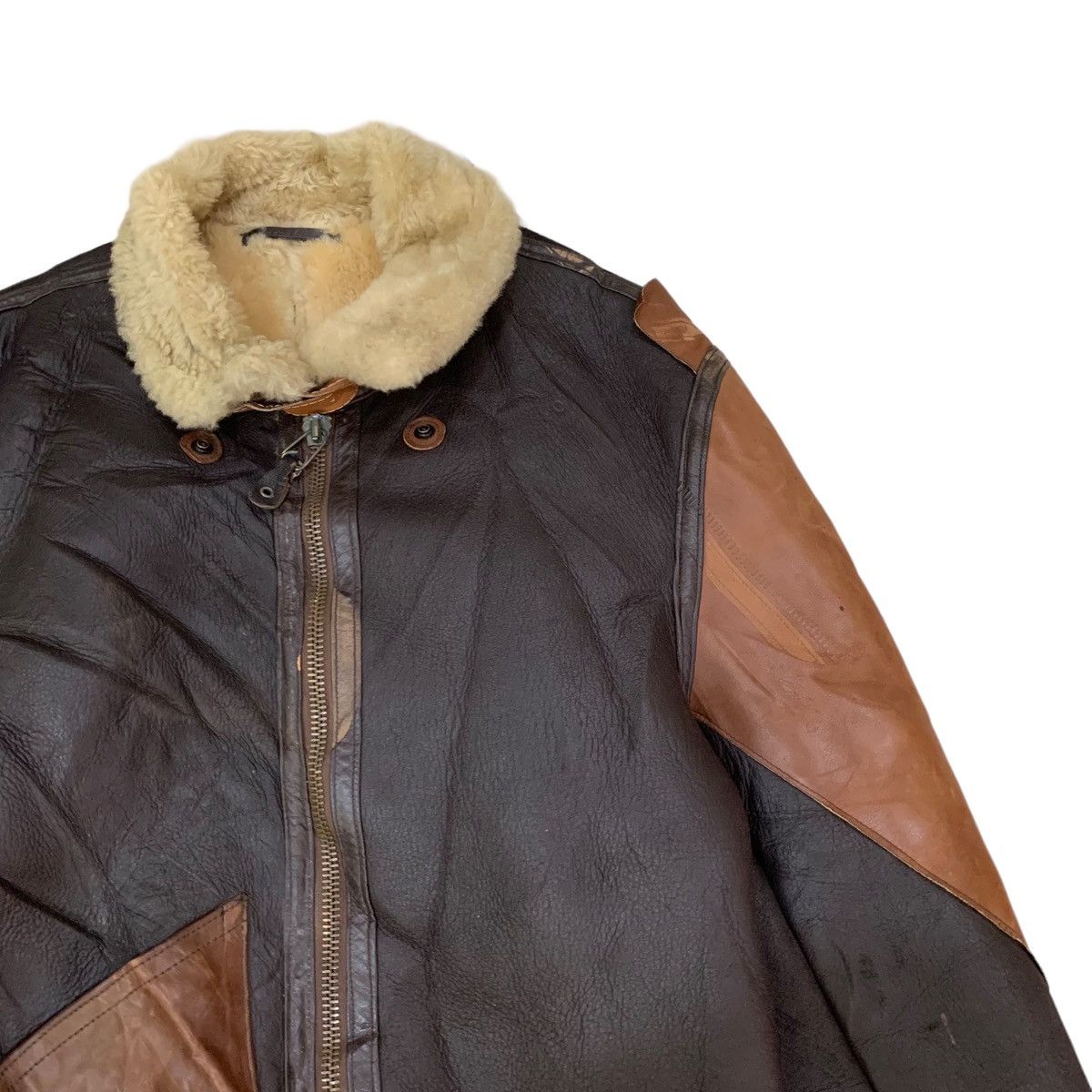Willis & Geiger 🔥Willis & Geiger Type B3 Shearling Sheepskin Leather Jacket Size US M / EU 48-50 / 2 - 1 Thumbnail