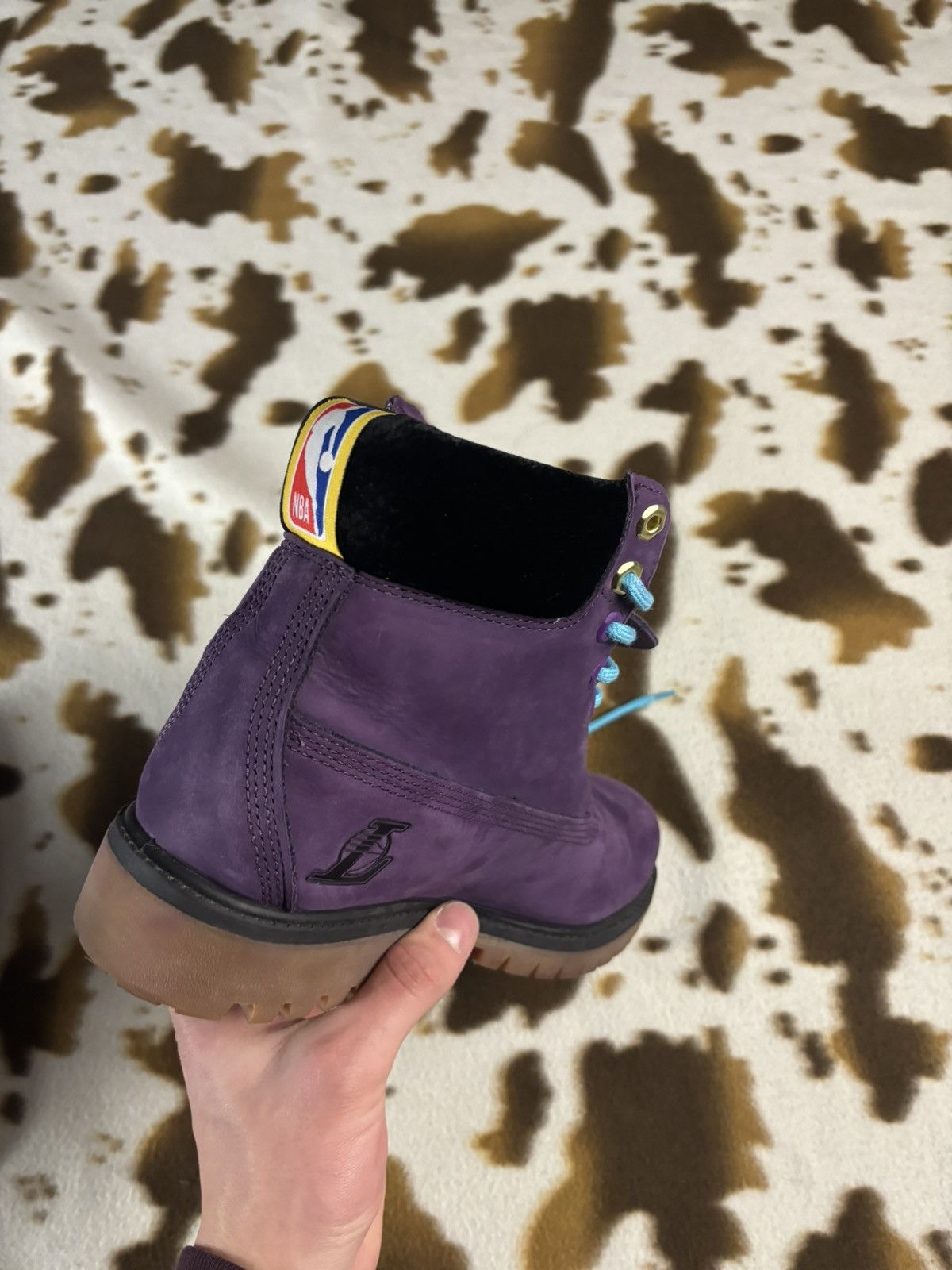 NBA × Timberland Timberland x NBA x Lakers 7inch Boots 26 cm 8 Us 42 Eu Size US 8 / EU 41 - 17 Thumbnail