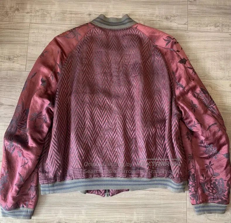 Haider Ackermann Haider Ackermann Floral Silk Bomber. Size US M / EU 48-50 / 2 - 2 Thumbnail