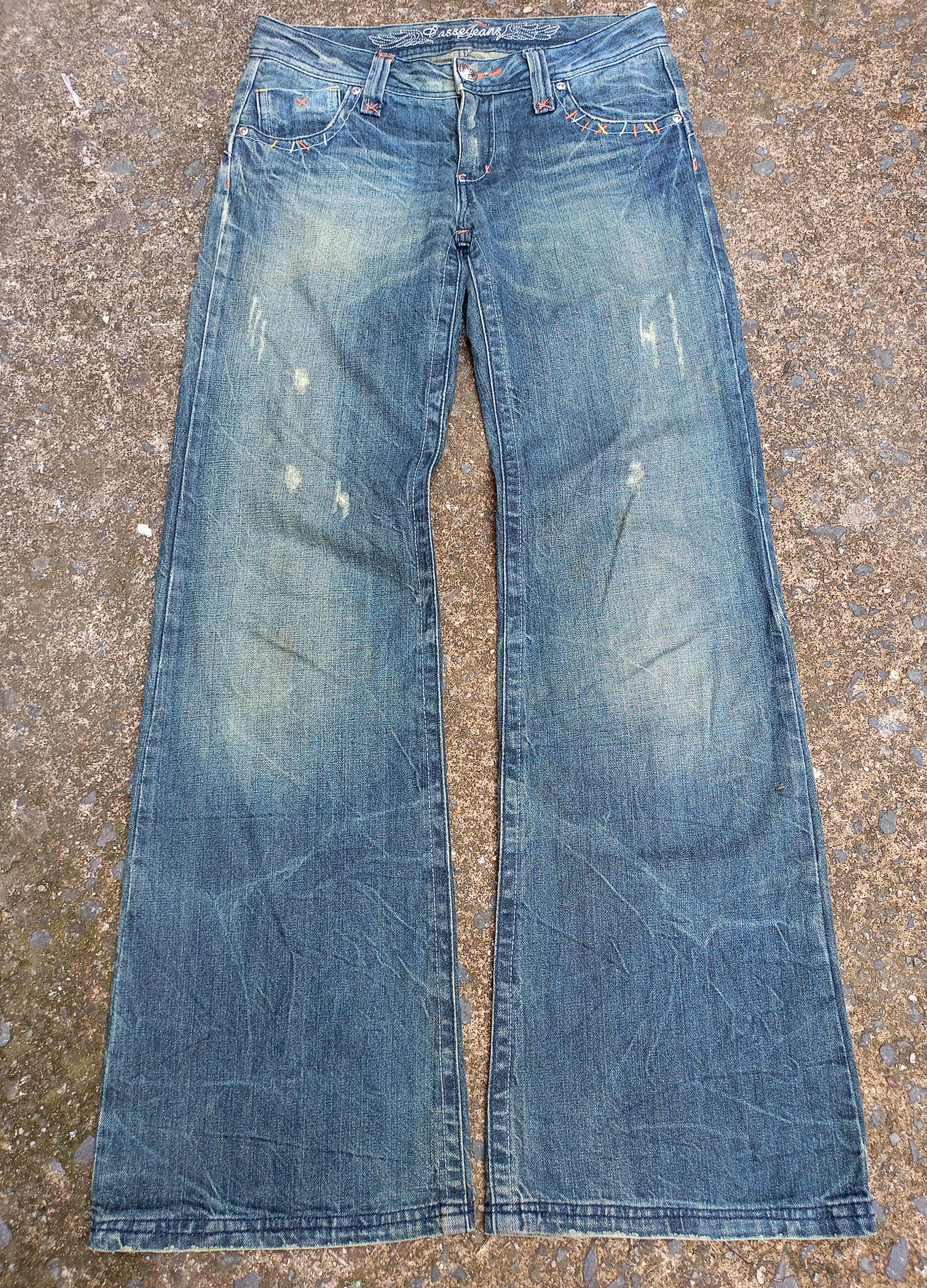 Japanese Brand Casse jeans Flared Denim pants Size US 30 / EU 46 - 1 Thumbnail