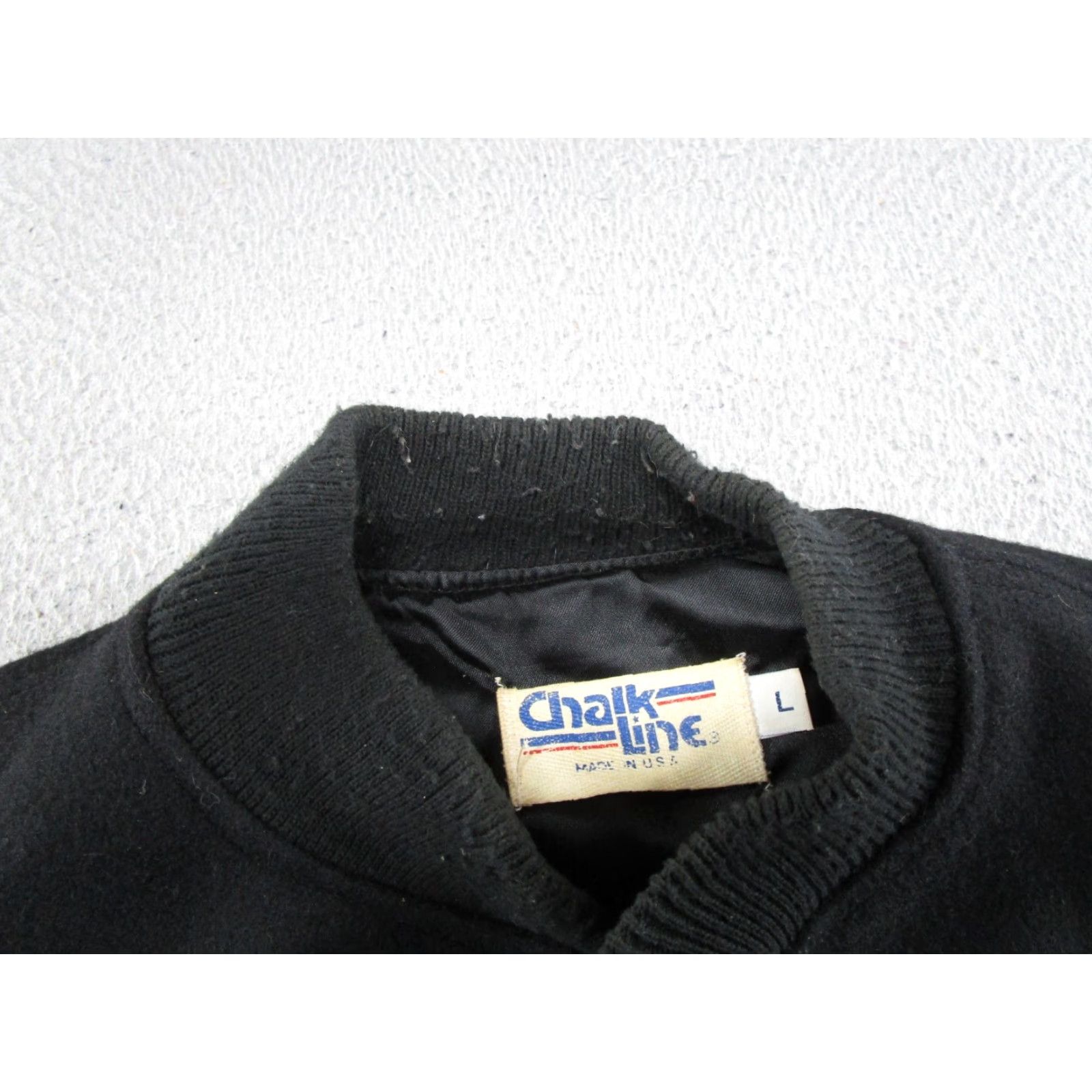 Chalk Line VINTAGE Chalk Line NFL Saints Wool Varsity Jacket SZ L Mens Size US L / EU 52-54 / 3 - 4 Thumbnail