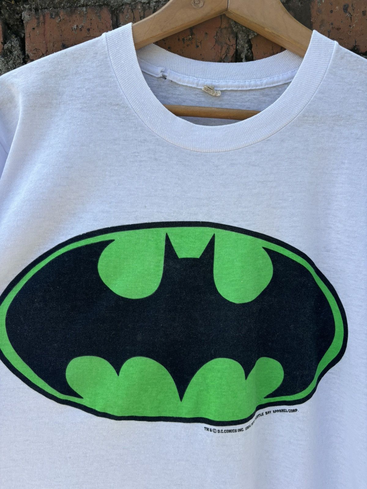 DC Comics × Vintage Vintage 80s BATMAN Size US M / EU 48-50 / 2 - 2 Thumbnail