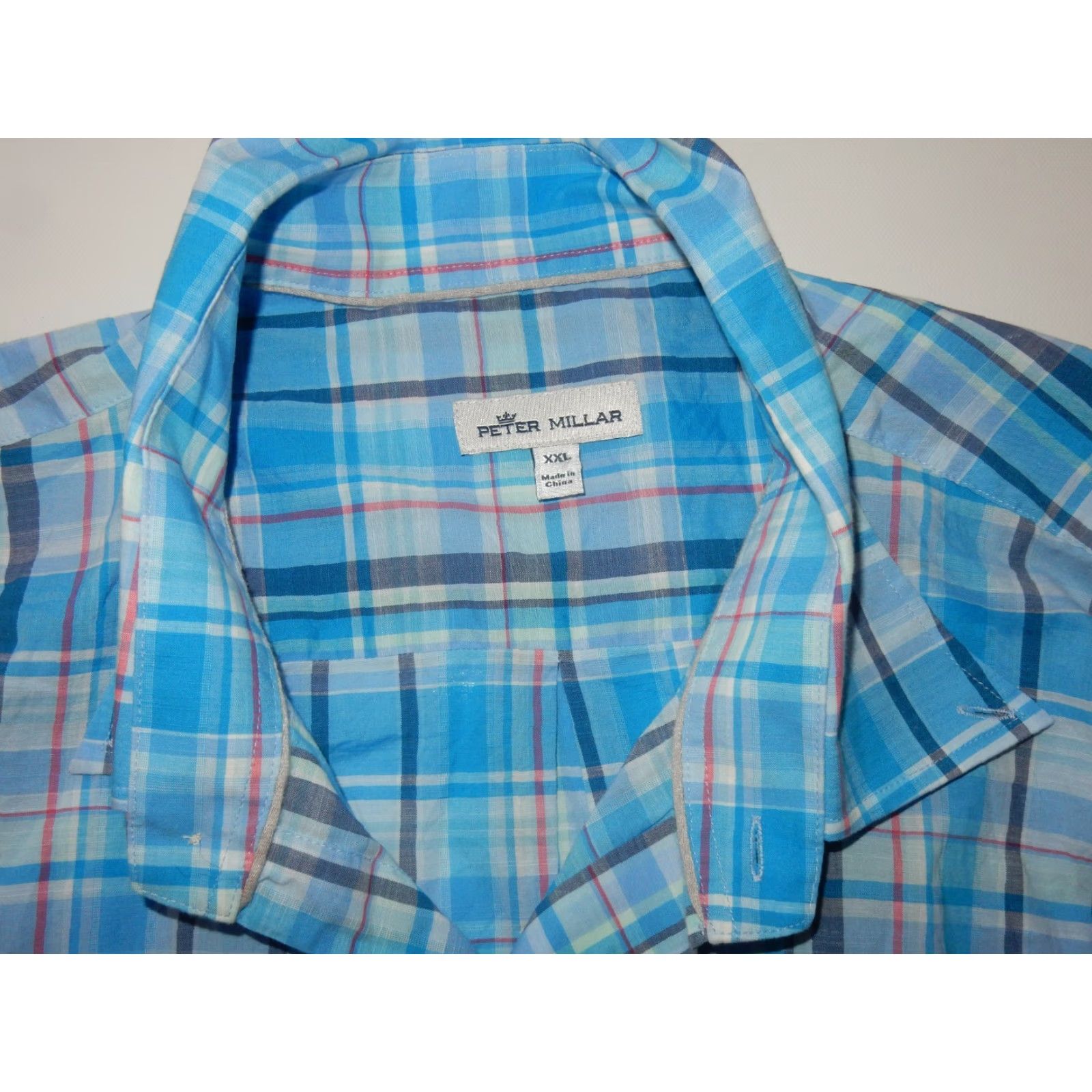 Peter Millar Peter Millar Men's Shirt Long Sleeve Button-Front Size XXL Size US XXL / EU 58 / 5 - 4 Thumbnail