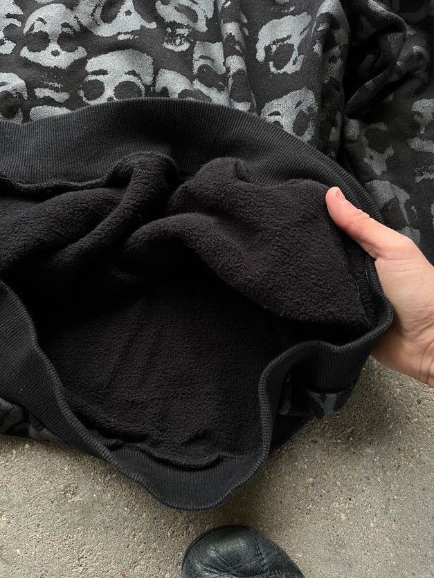 Other Custom all-over skull print hoodie handmade Size US L / EU 52-54 / 3 - 6 Thumbnail