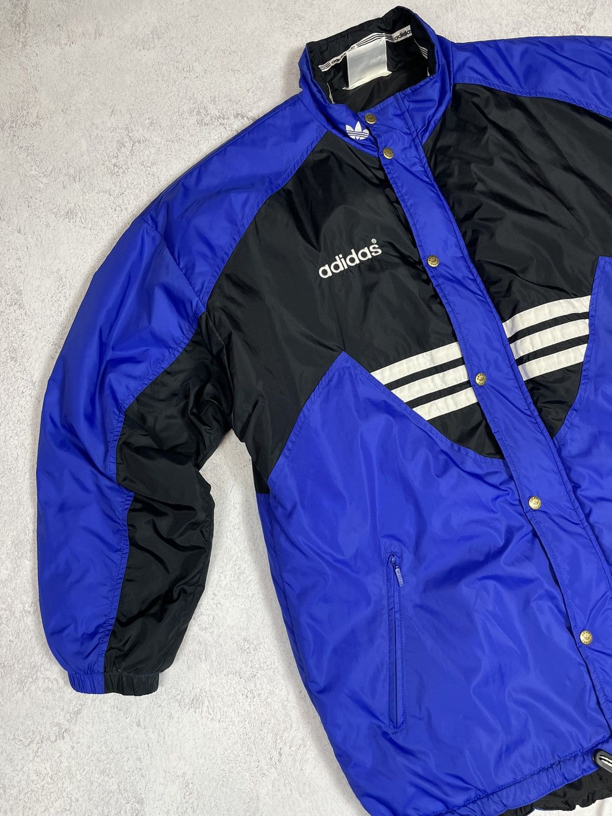 Adidas Adidas Parka Jacket Vintage 80s 90s Size L XL Size US L / EU 52-54 / 3 - 3 Thumbnail