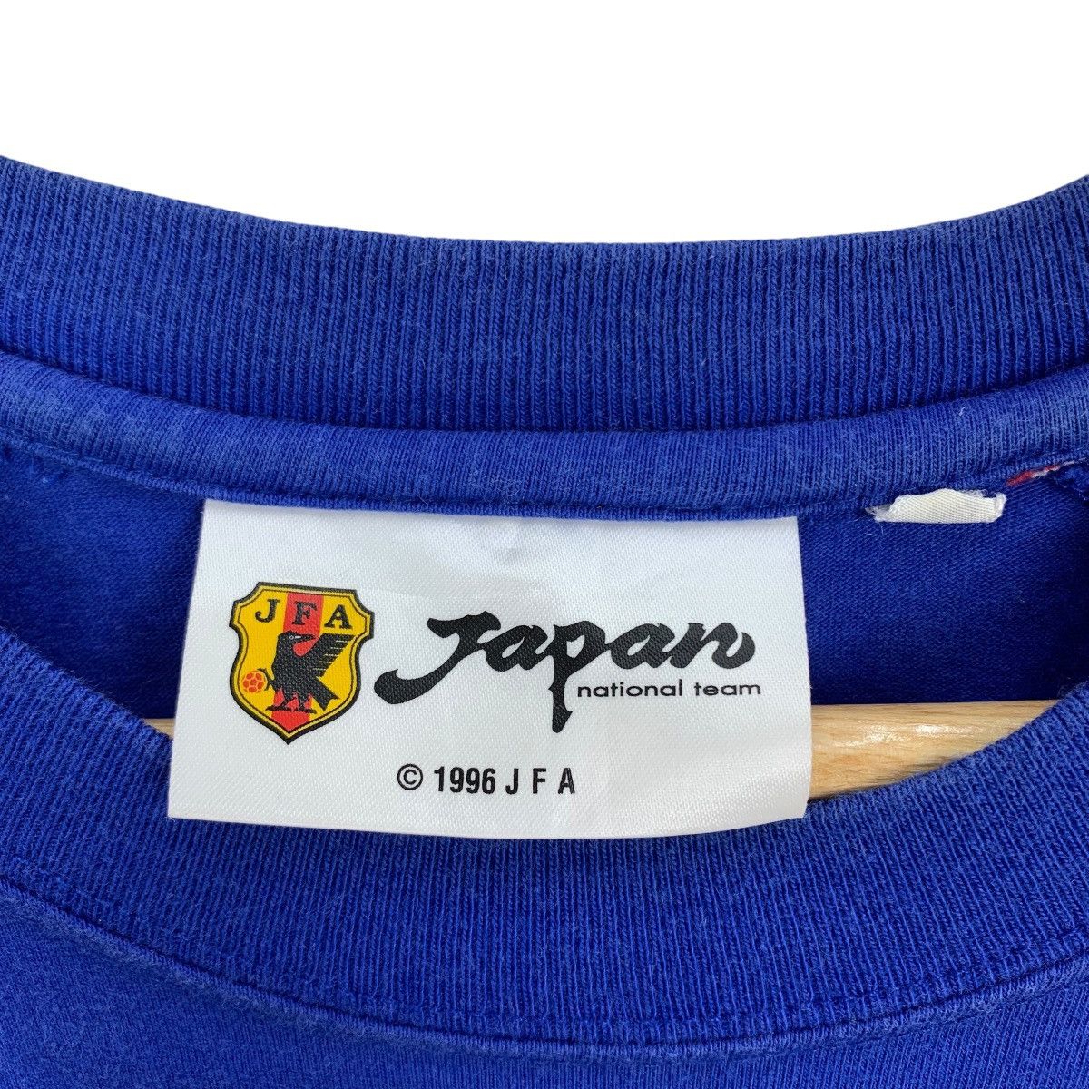 Vintage Vintage 1999 JFA JAPAN NATIONAL Team #8 Ono J. League Tshirt Size US M / EU 48-50 / 2 - 6 Thumbnail