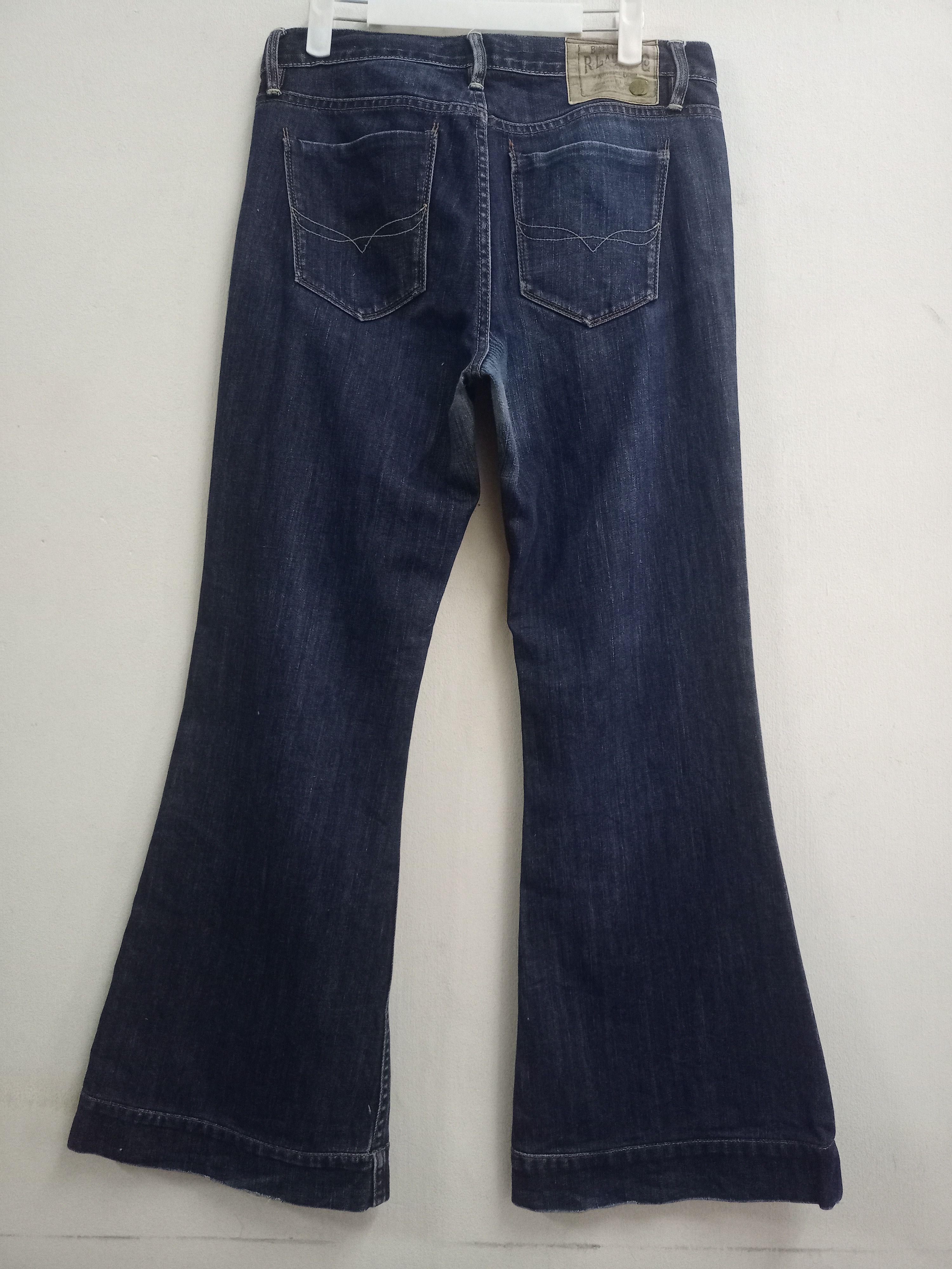 RRL Ralph Lauren × Ralph Lauren × Ralph Lauren Blue Label Vintage Ralph Lauren 815 Blue Label Flare Jeans Size US 31 - 2 Thumbnail