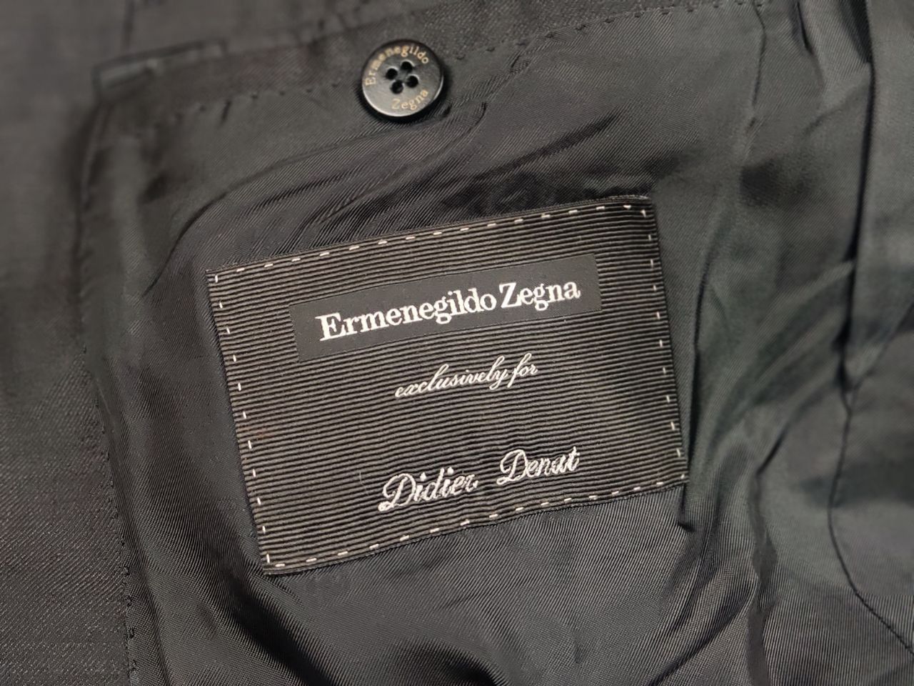 Ermenegildo Zegna Ermenegildo Zegna exclusive Mila blazer Dark wool Jacket Size 50R - 13 Thumbnail