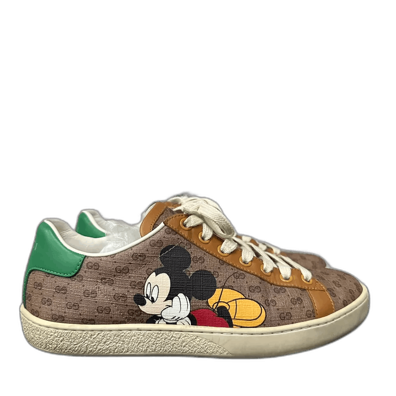 Gucci Gucci Mickey Mouse Sneakers Size 37-2507 Size US 8 / EU 41 - 7 Thumbnail