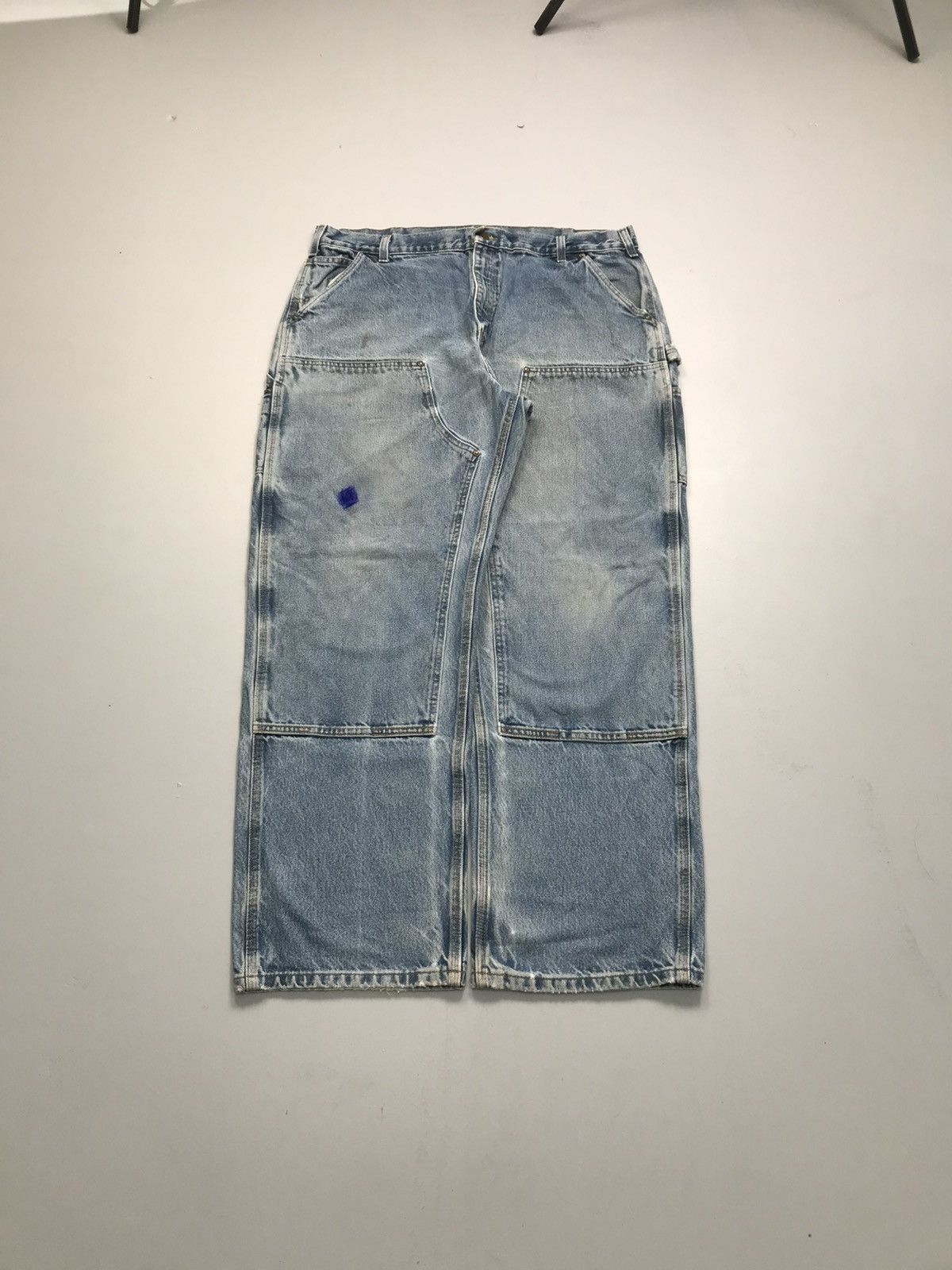 Carhartt Vintage carhartt b73 dst double knee Size US 40 / EU 56 - 1 Thumbnail