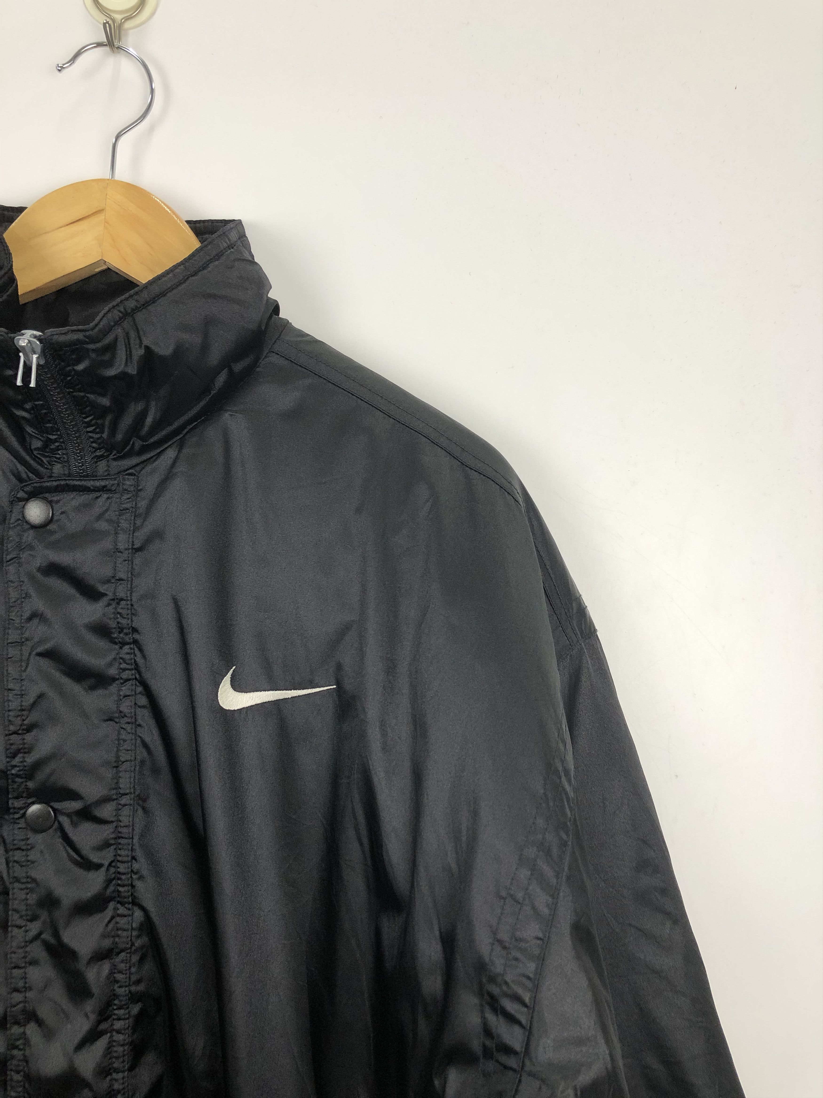 Nike Vintage 90s Nike Swoosh Long Jacket J0760 Size US M / EU 48-50 / 2 - 9 Thumbnail
