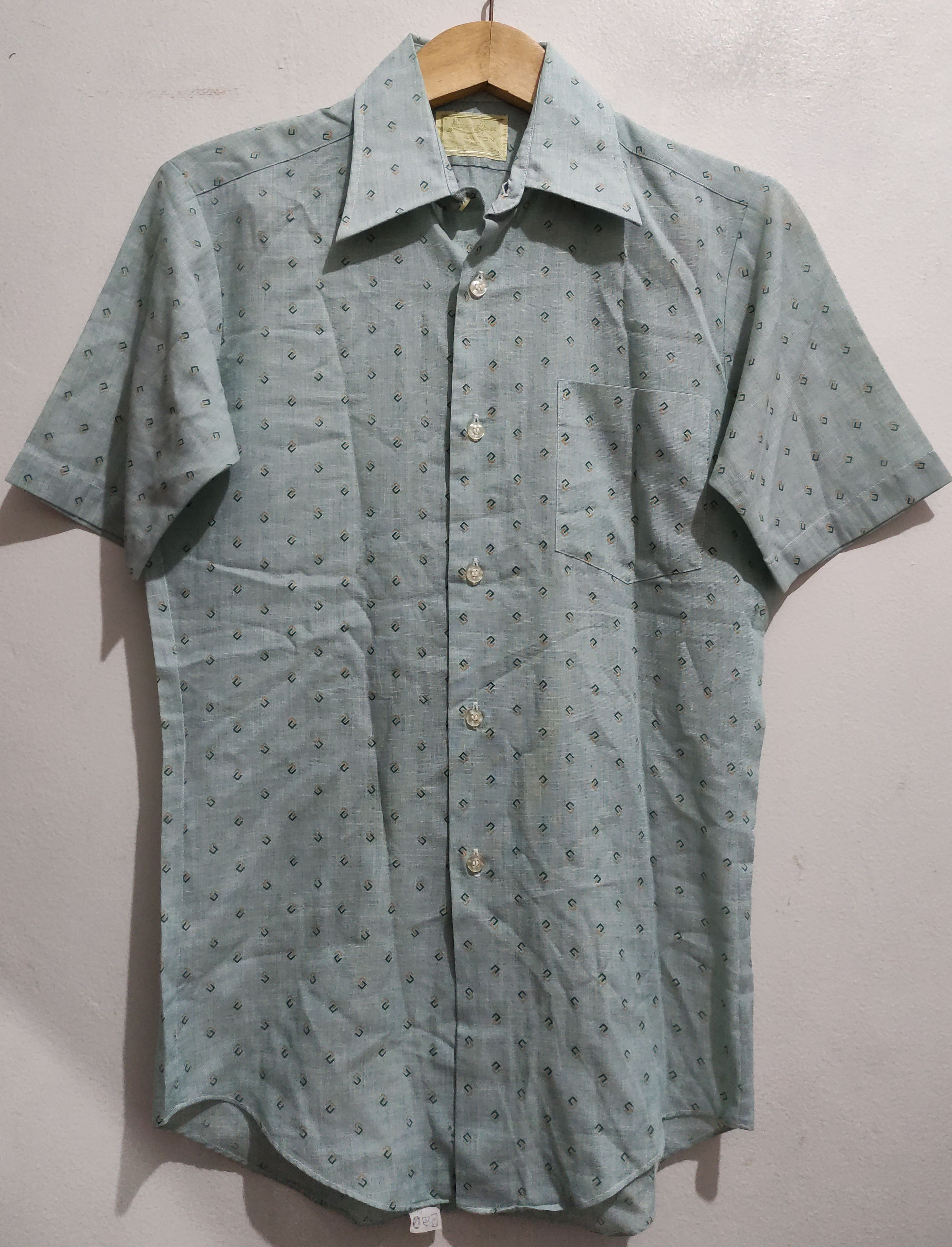 Levi's Vintage Clothing × Vintage Vintage Lawton Shirt 70s, Small Plaid Pattern Size US M / EU 48-50 / 2 - 2 Thumbnail