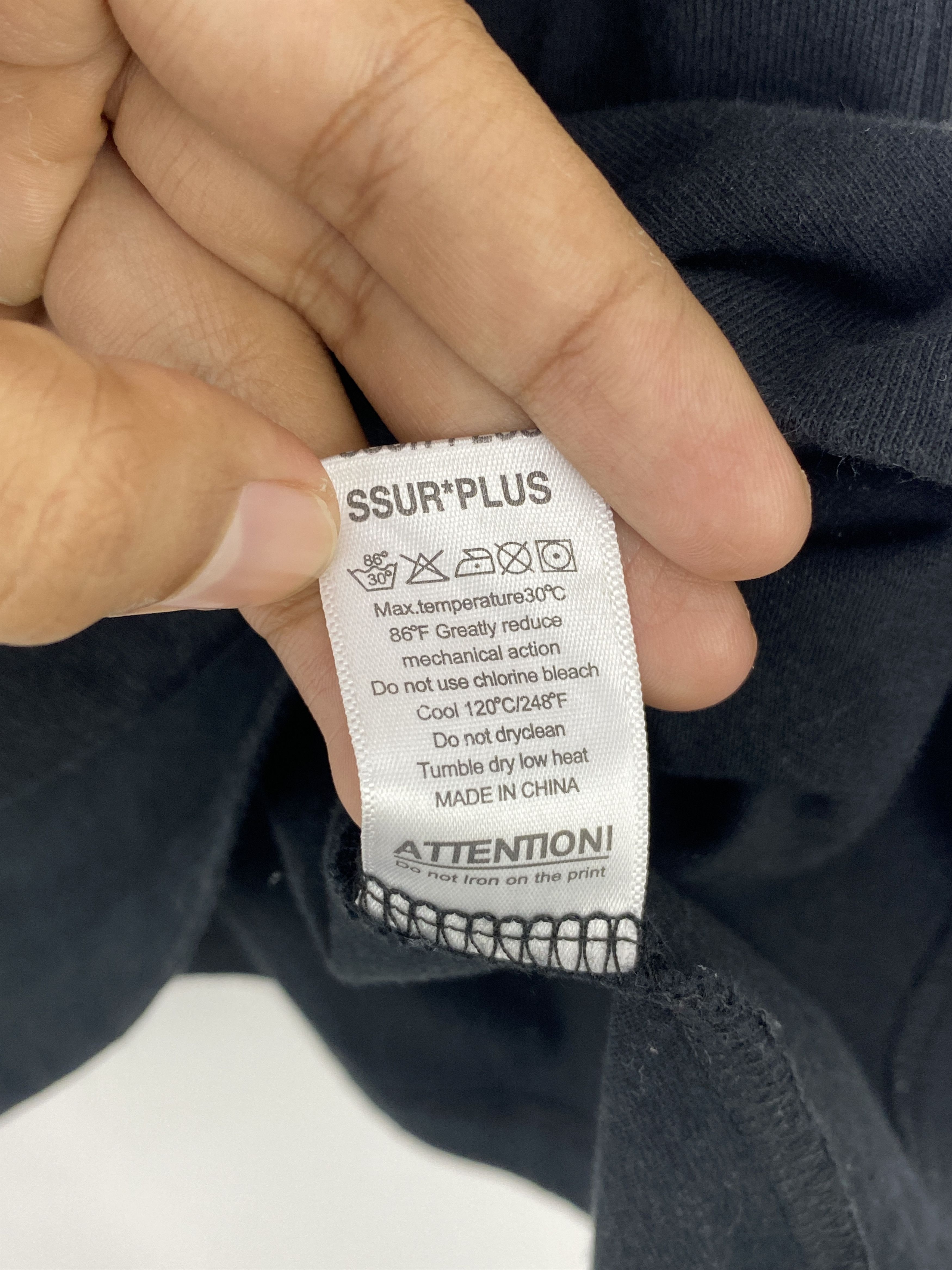 SSUR Ssur Plus Chanel Zero Crewneck T-Shirt TA0508 Size US XL / EU 56 / 4 - 10 Thumbnail