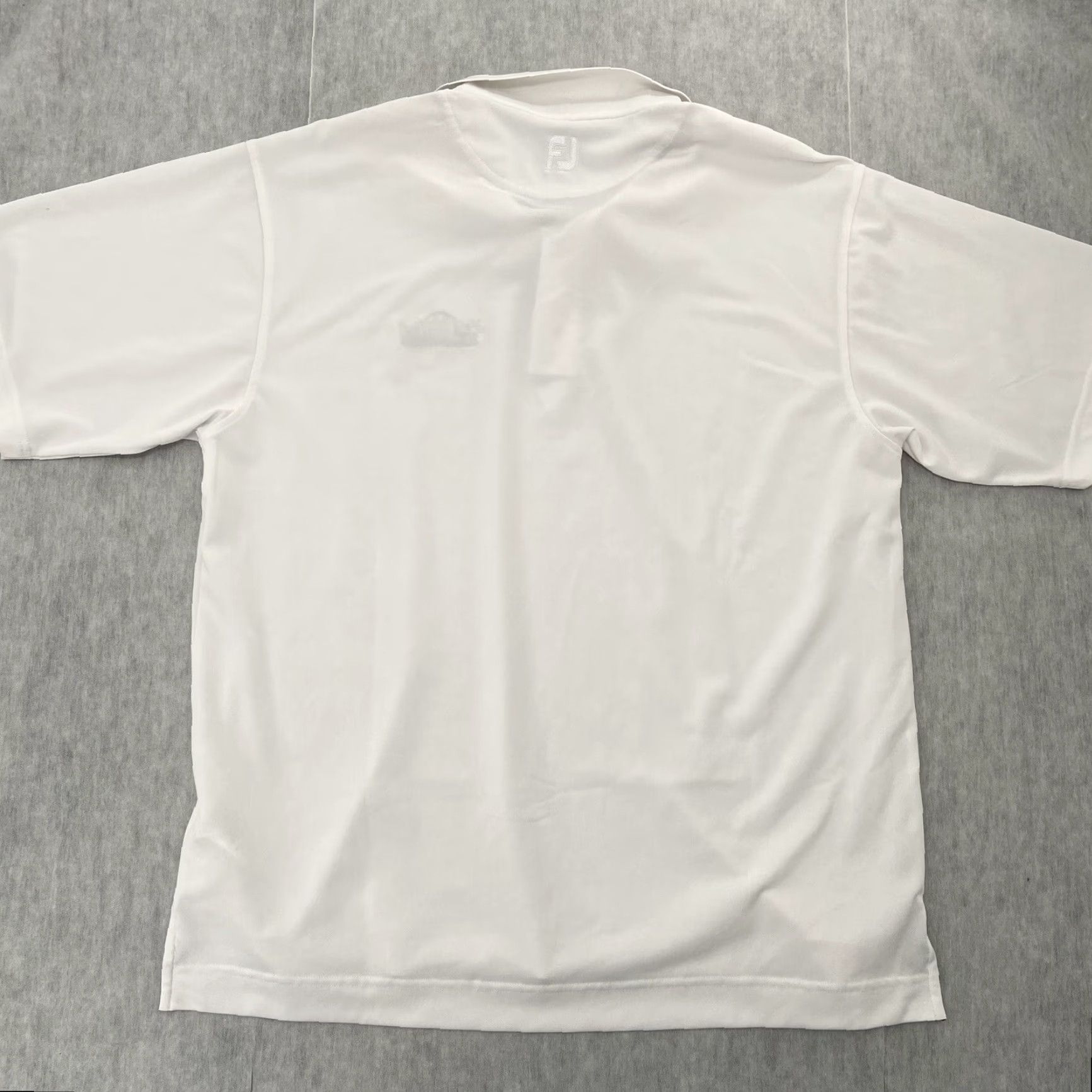 Footjoy Footjoy Shirt Adult Extra Large White Polo Golf Concession FJ Men XL Size US XL / EU 56 / 4 - 2 Thumbnail