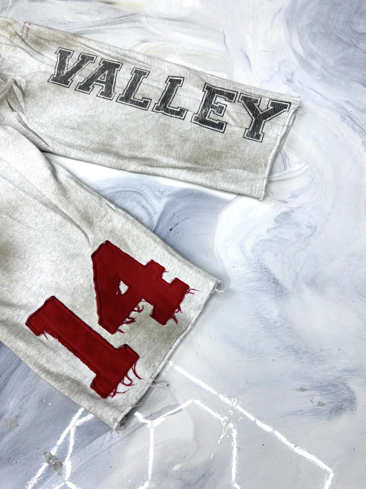Vale Vale Crash Sweatpants Grey Purple Red Size S Size US 30 / EU 46 - 6 Thumbnail