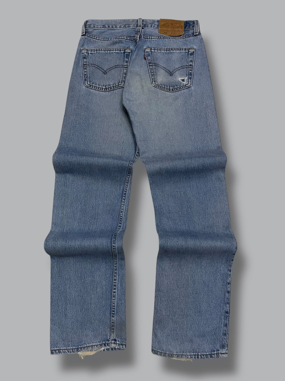 Levi's Vintage Clothing Vintage 1990s Designer Levis 501 Classic Blue Dirt Denim Size US 29 - 8 Thumbnail