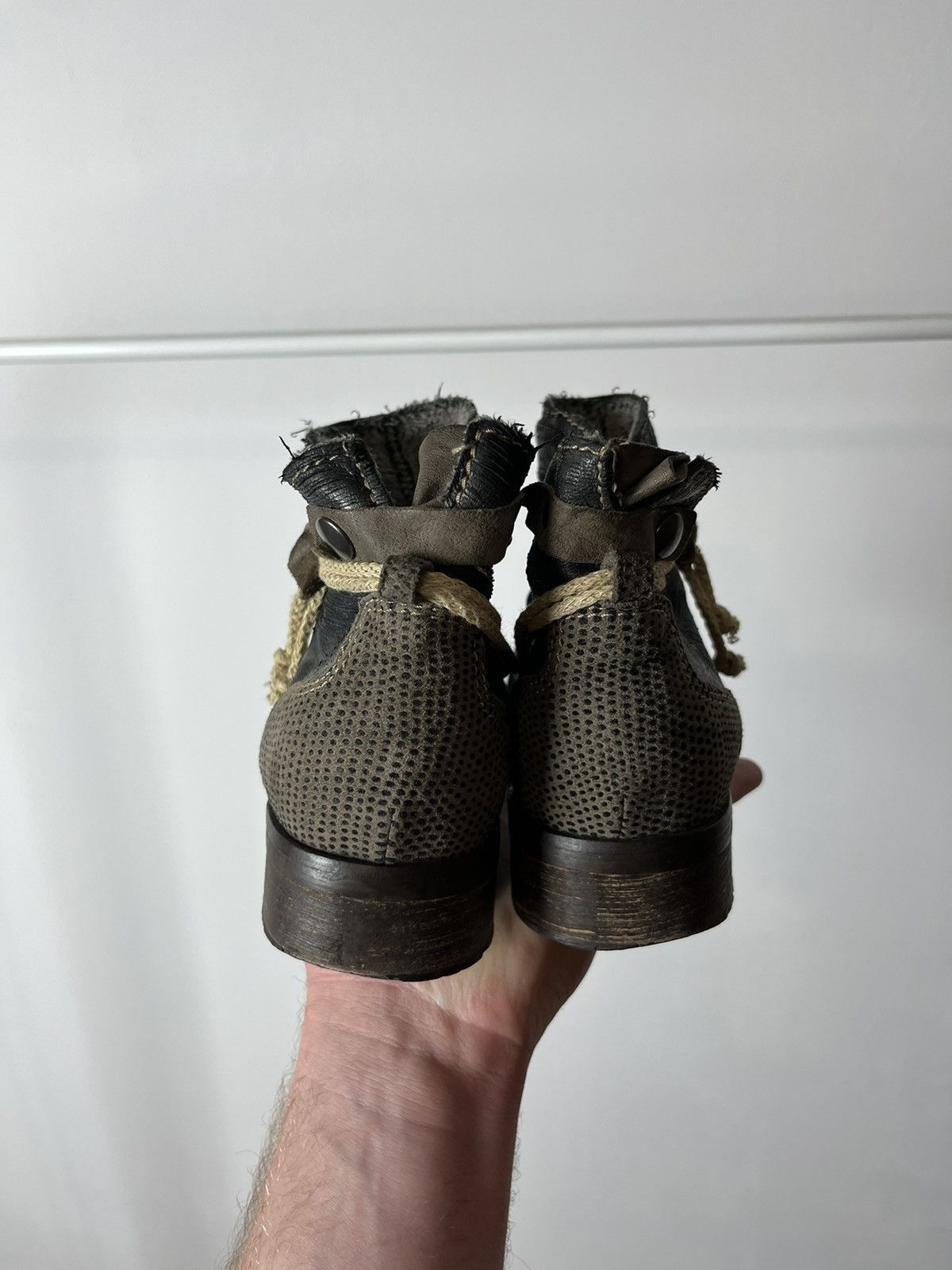 Japanese Brand × Vintage Vintage Avant Garde Womans Made in Italy Boots Shoes Leather Size US 6 / IT 36 - 6 Thumbnail