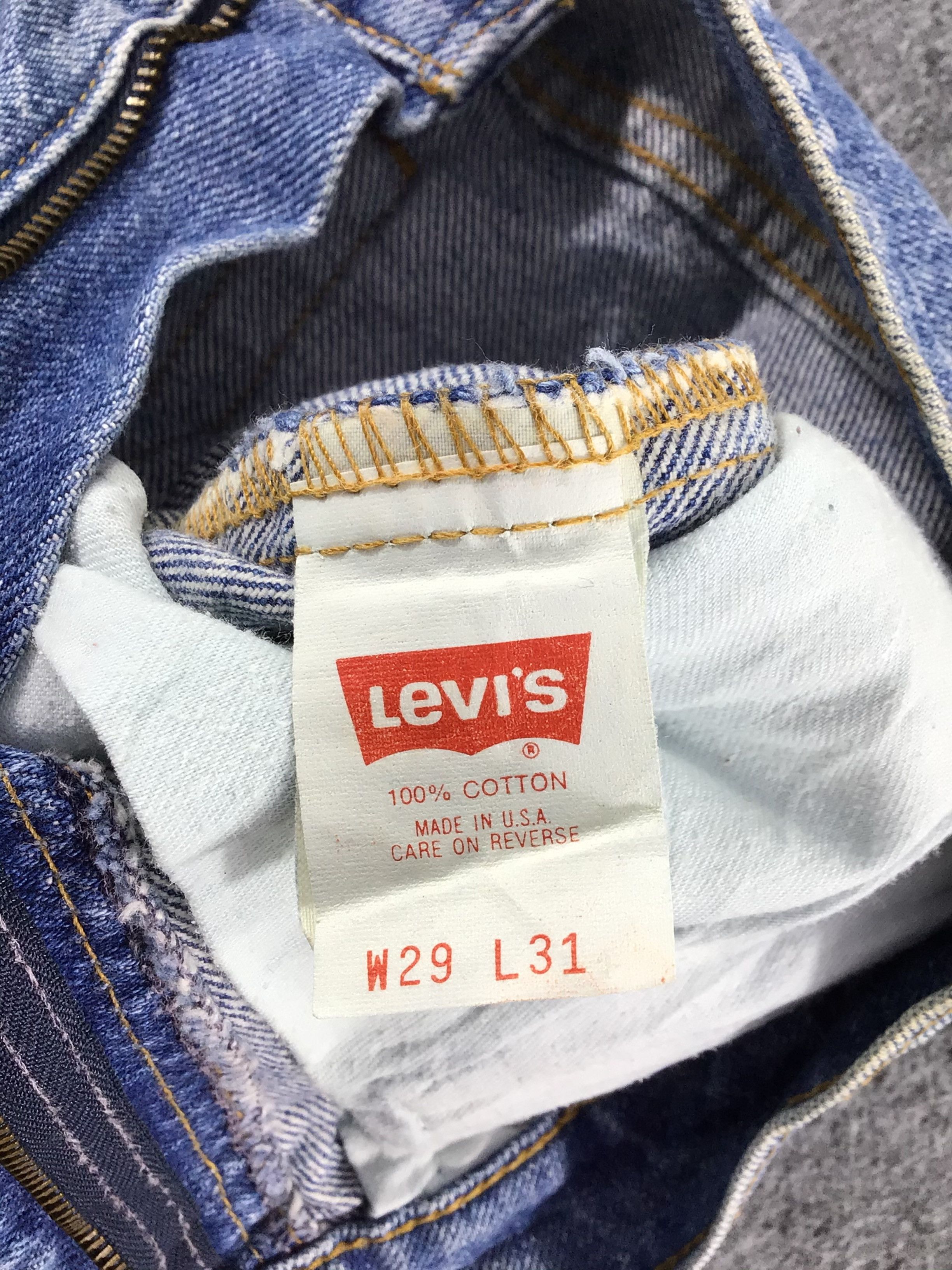 Levi's × Vintage Vintage 90s Levis 610 Jeans-JM140 Size US 28 / EU 44 - 9 Thumbnail