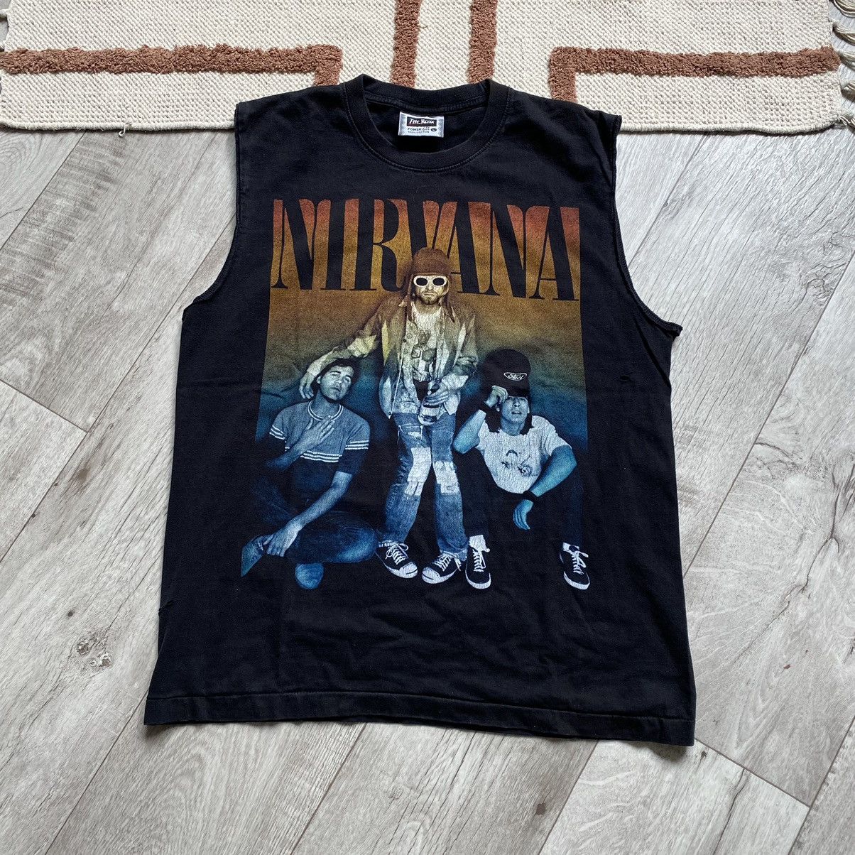 Nirvana Sleeveless Shirt | Grailed