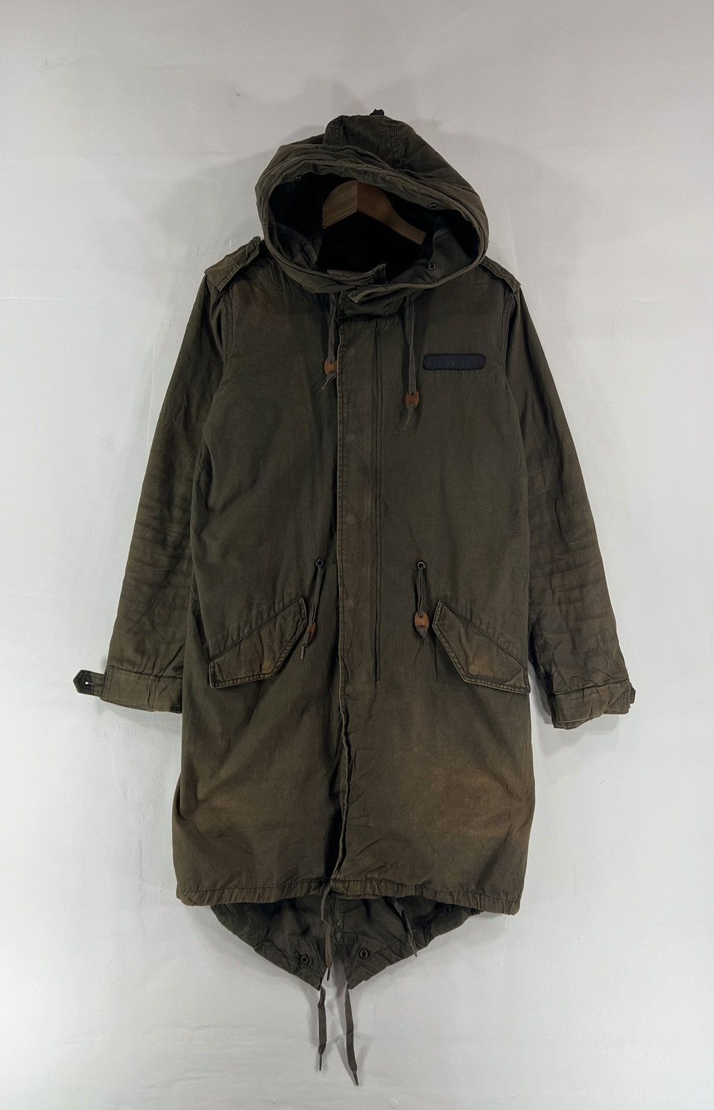 GOA Vintage Goa Rare Design Hooded Long Jacket Size US M / EU 48-50 / 2 - 1 Thumbnail