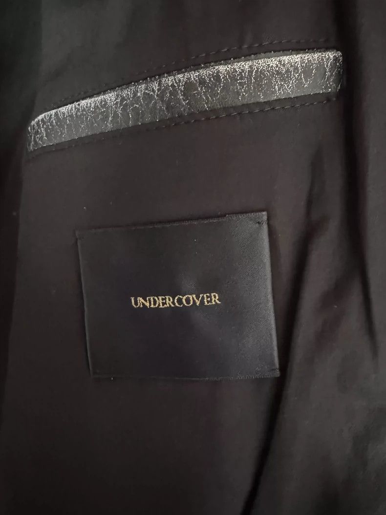 Undercover undercover 17 aw crack leather jacket 2502-Nextarrow Size US L / EU 52-54 / 3 - 7 Thumbnail