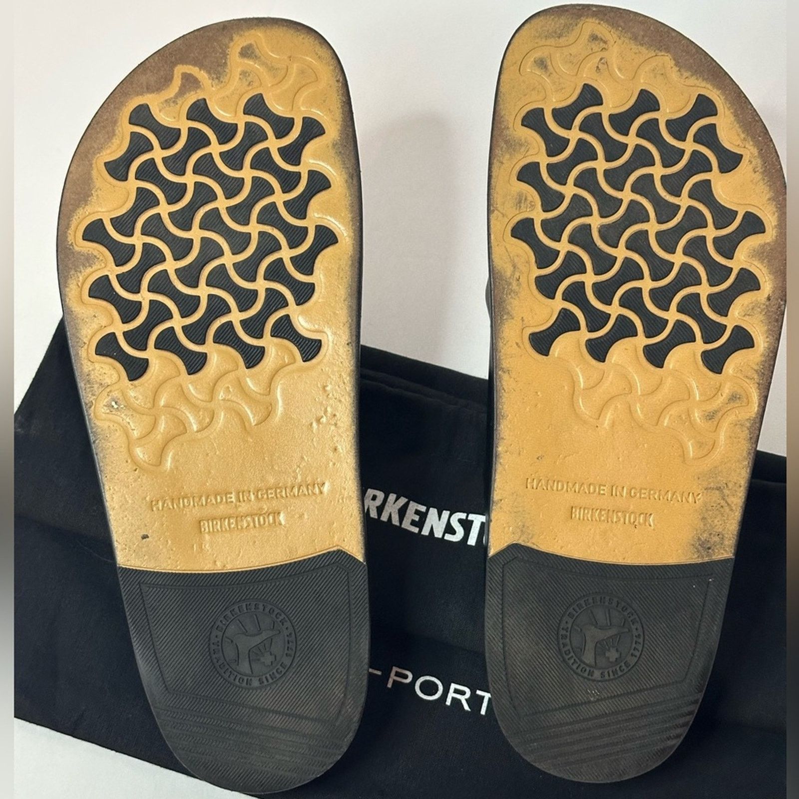 Birkenstock Arizona Leather Double-Buckle Sandals Slides EU 38 US W7 M5 Size US 7 / IT 37 - 8 Thumbnail