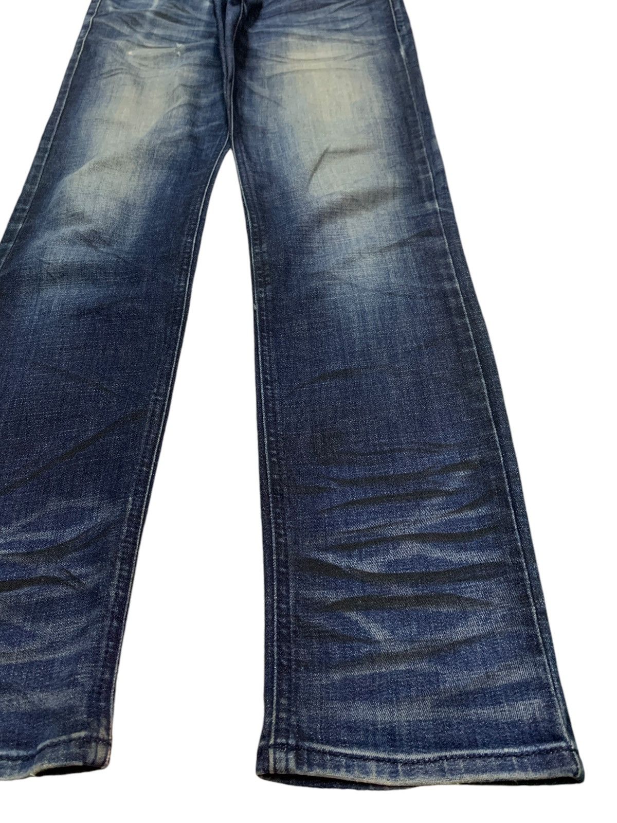 Japanese Brand × semanticdesign Vintage Japanese Semantic Design Indigo Mud Wash Jeans Size US 30 / EU 46 - 7 Thumbnail