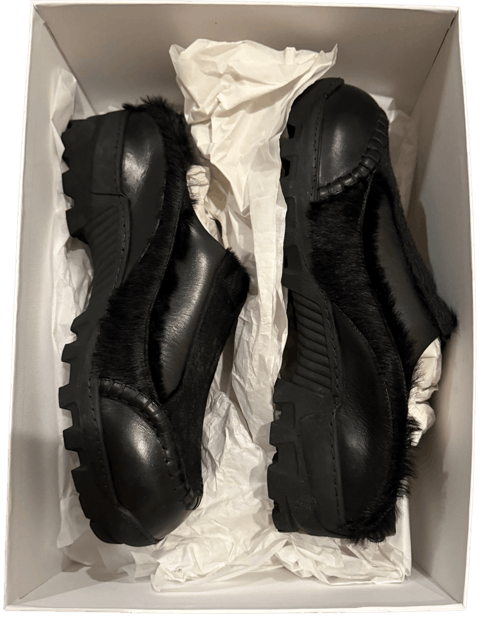 Kiko Kostadinov Black Bindra Sabo Pony Hair Mules Size US 10 / EU 43 - 6 Thumbnail