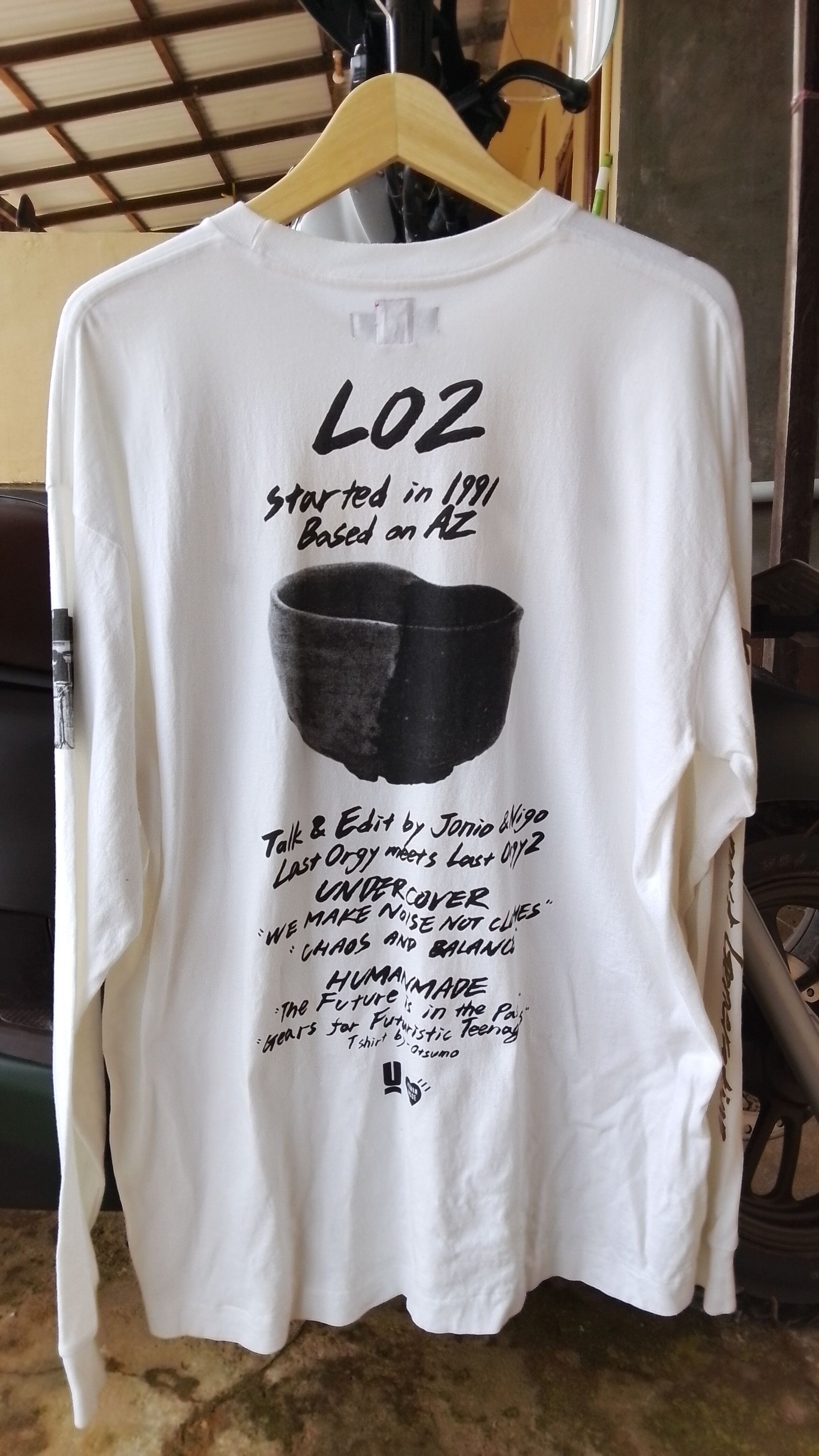 Undercover Long sleeve undercover x human made Size US XL / EU 56 / 4 - 2 Thumbnail