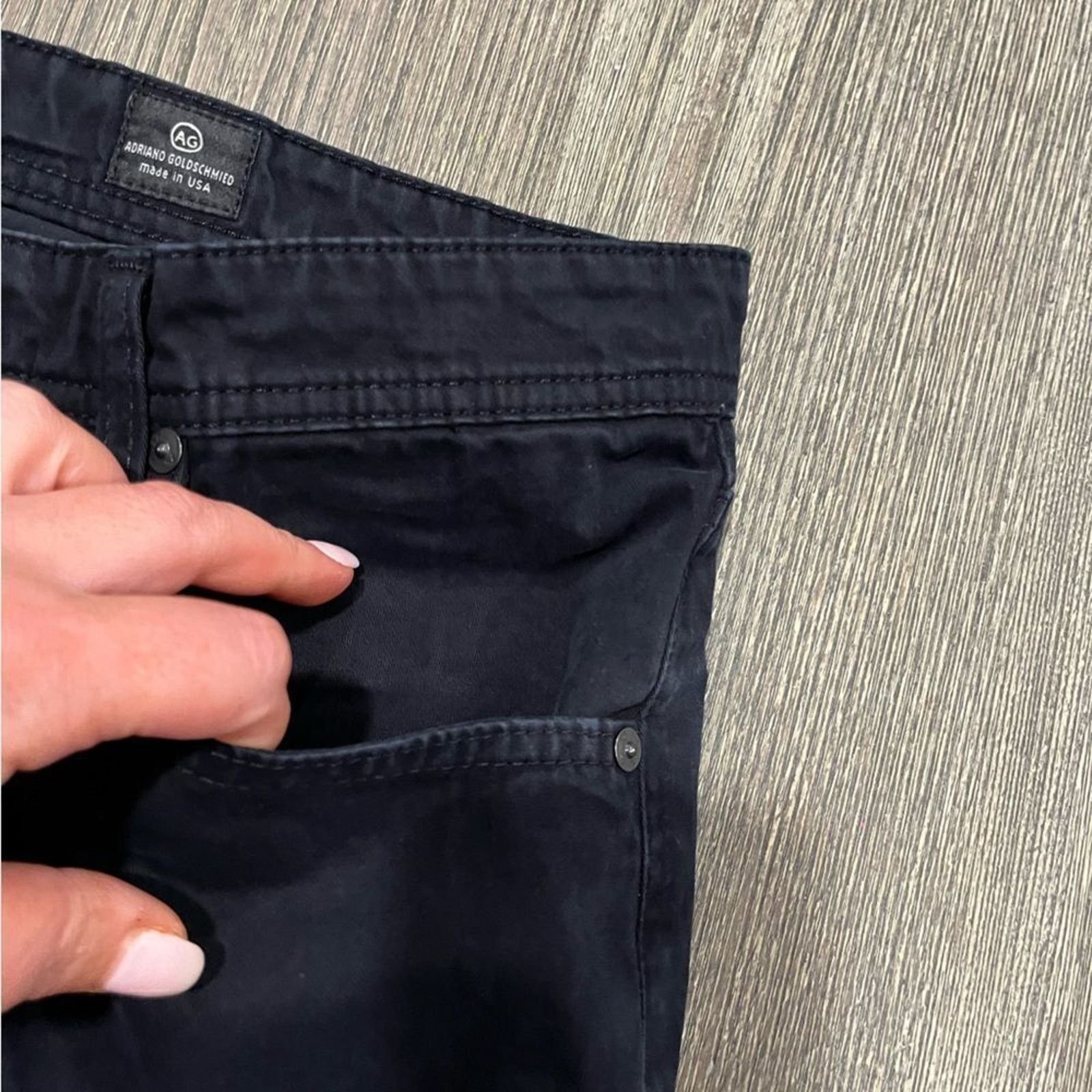 AG Adriano Goldschmied Ag Adriano Goldschmied The Protege Straight Leg Jeans Size US 33 - 3 Thumbnail