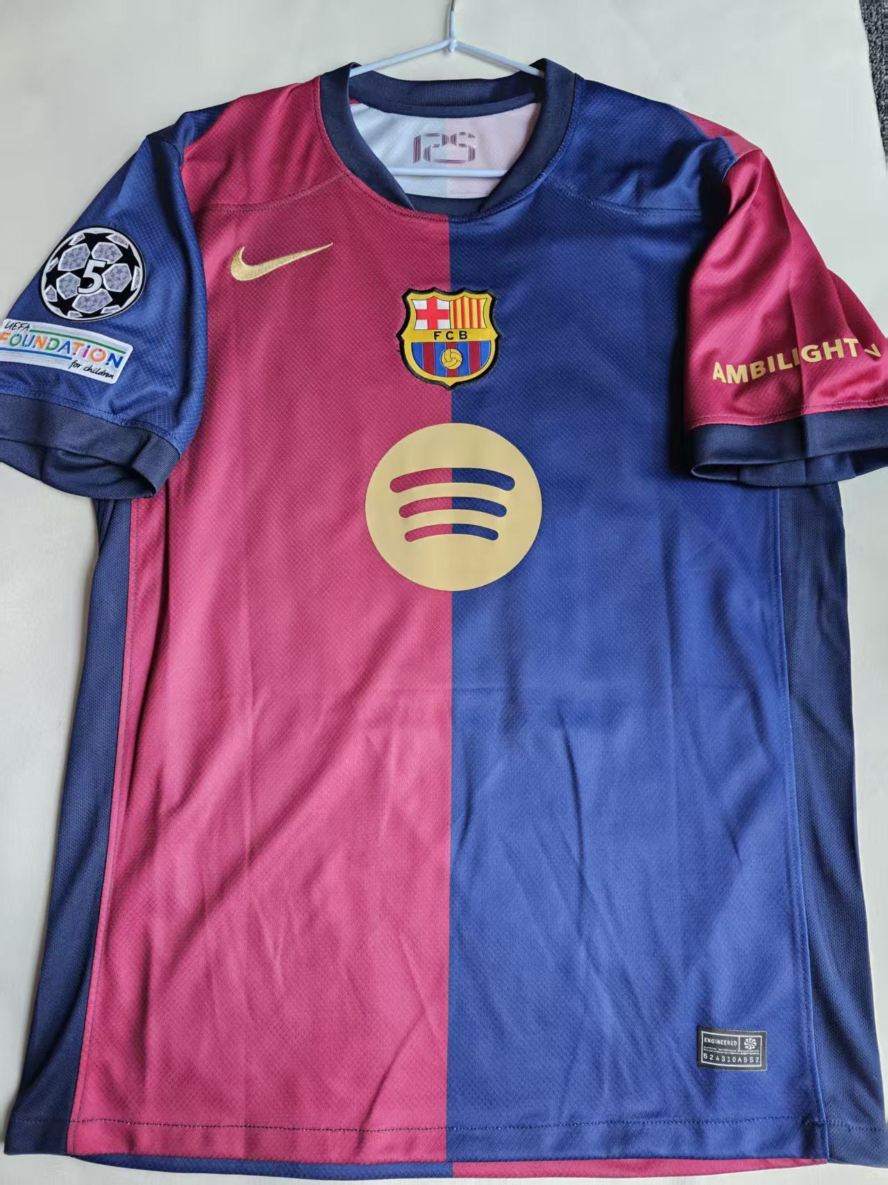 Other Barcelona #19 Lamine Yamal Jersey Home Size US XXL / EU 58 / 5 - 2 Thumbnail
