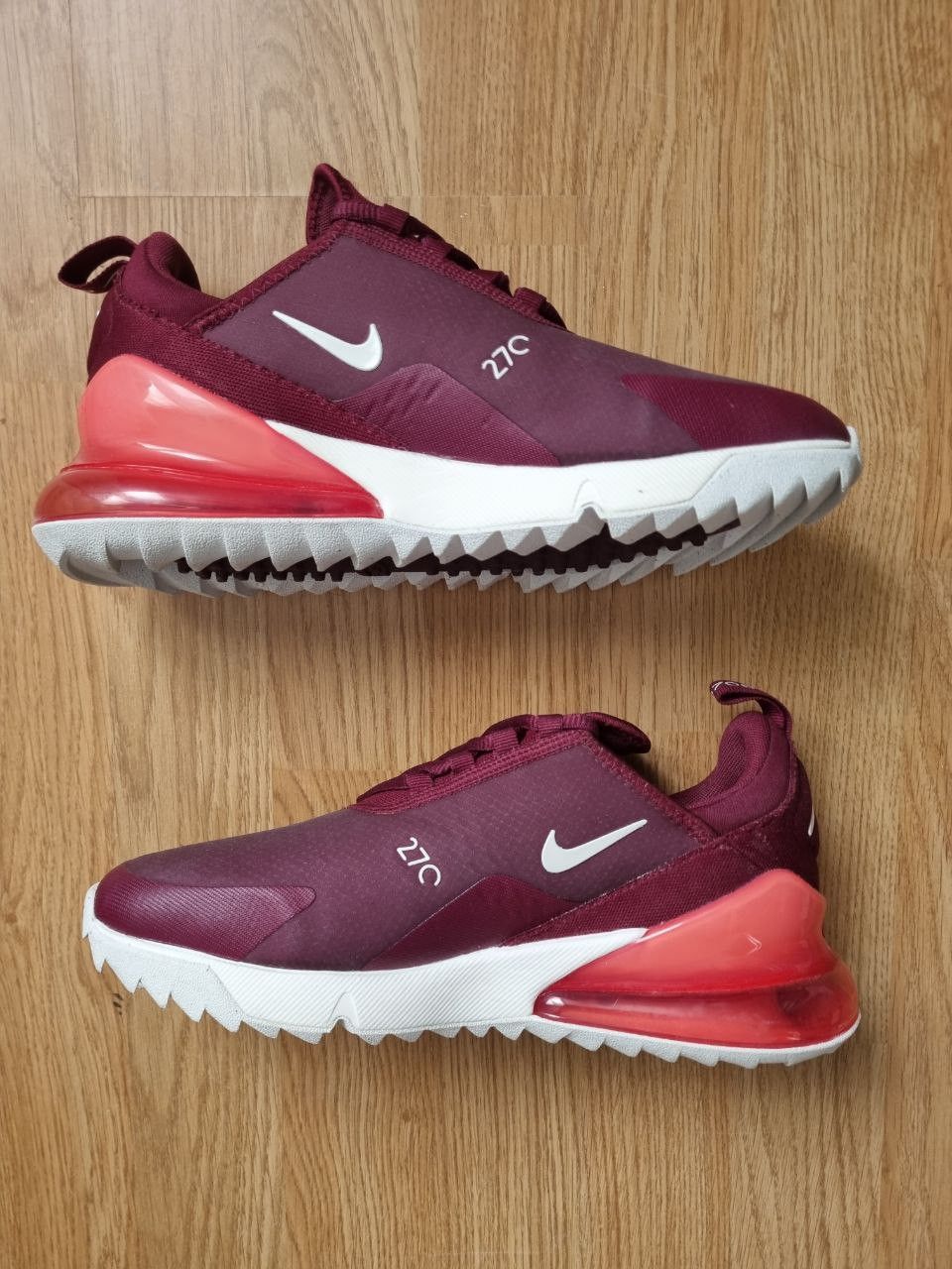 Nike Nike Air Max 270 Golf Dark Beetroot Size US 6 / EU 39 - 2 Thumbnail