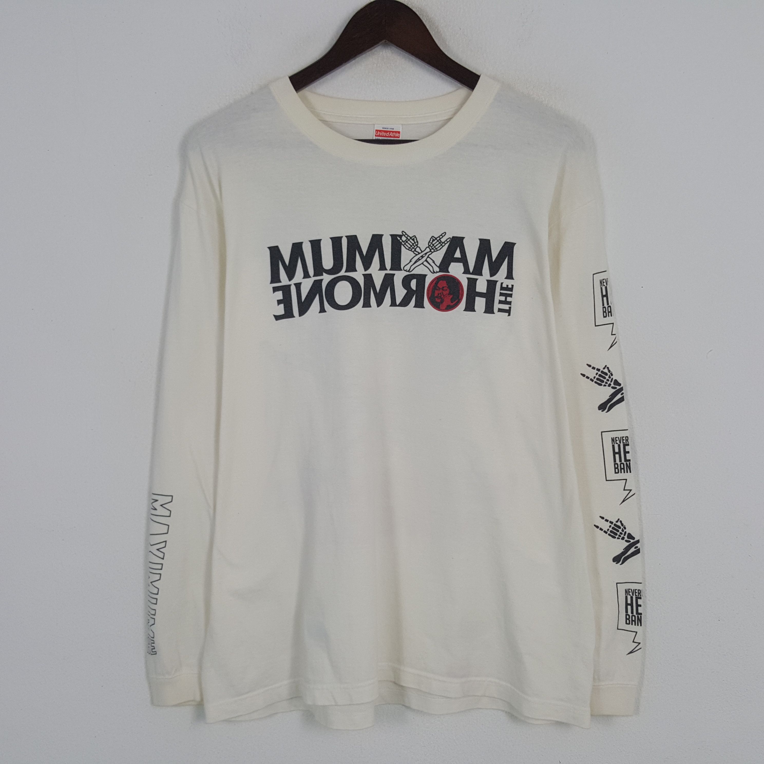 Band Tees × Japanese Brand × Vintage Vintage Maximum The Hormone Japanese Rock Band Tshirt Size US XL / EU 56 / 4 - 2 Thumbnail