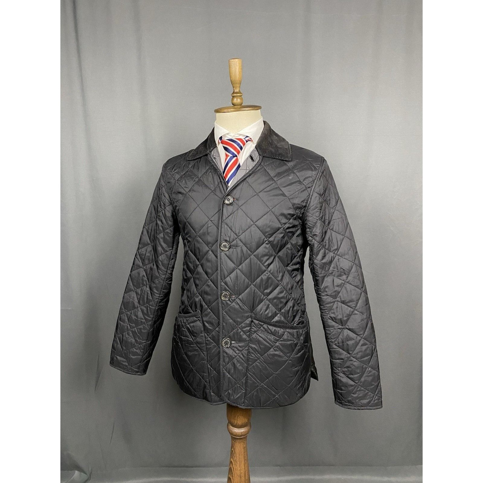 Barbour Barbour Midhurst Men's Black Quilted Jacket Size M Size US M / EU 48-50 / 2 - 4 Thumbnail