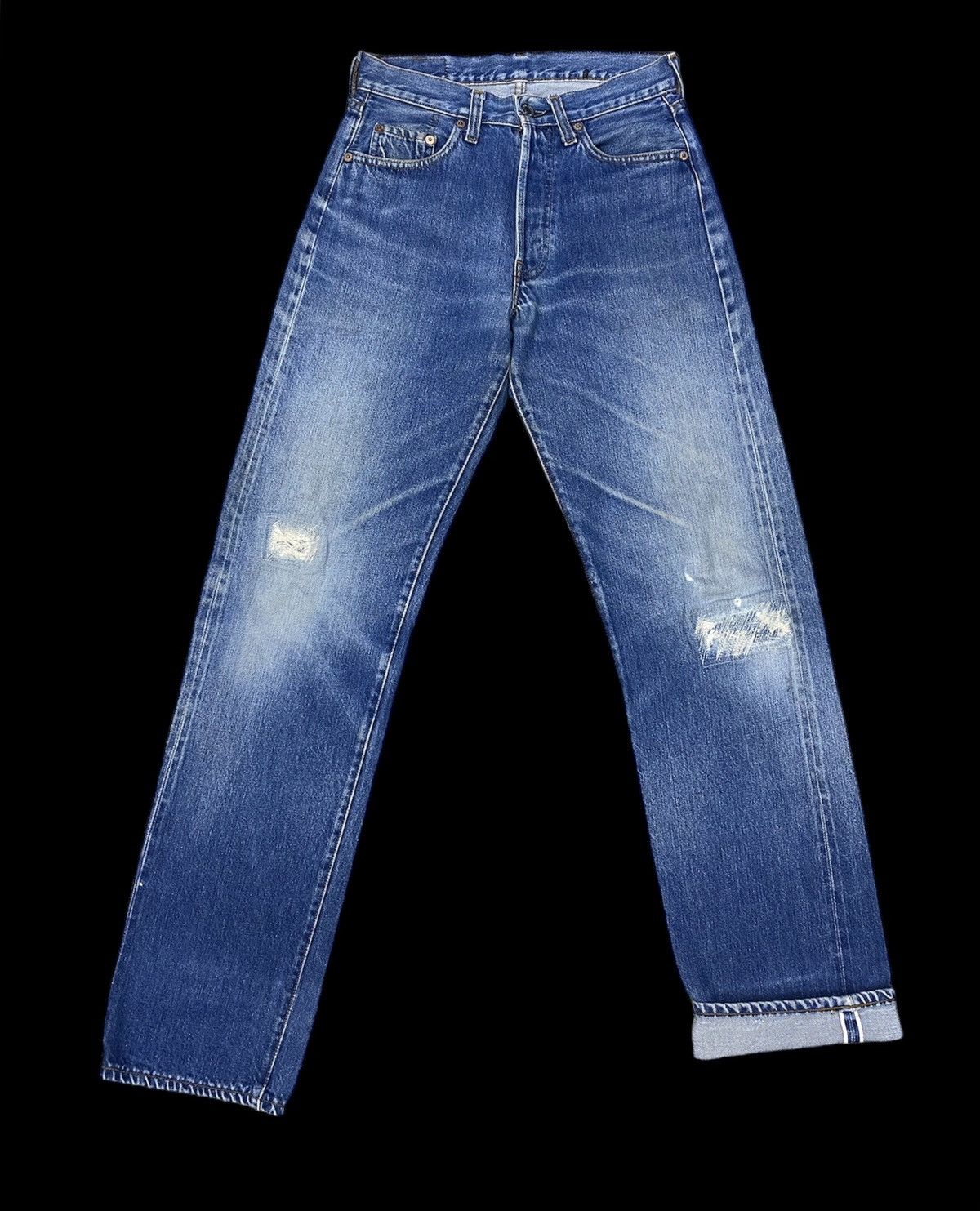 size 26 vintage levi's 501 redline big E 28 x 36 made in USA
