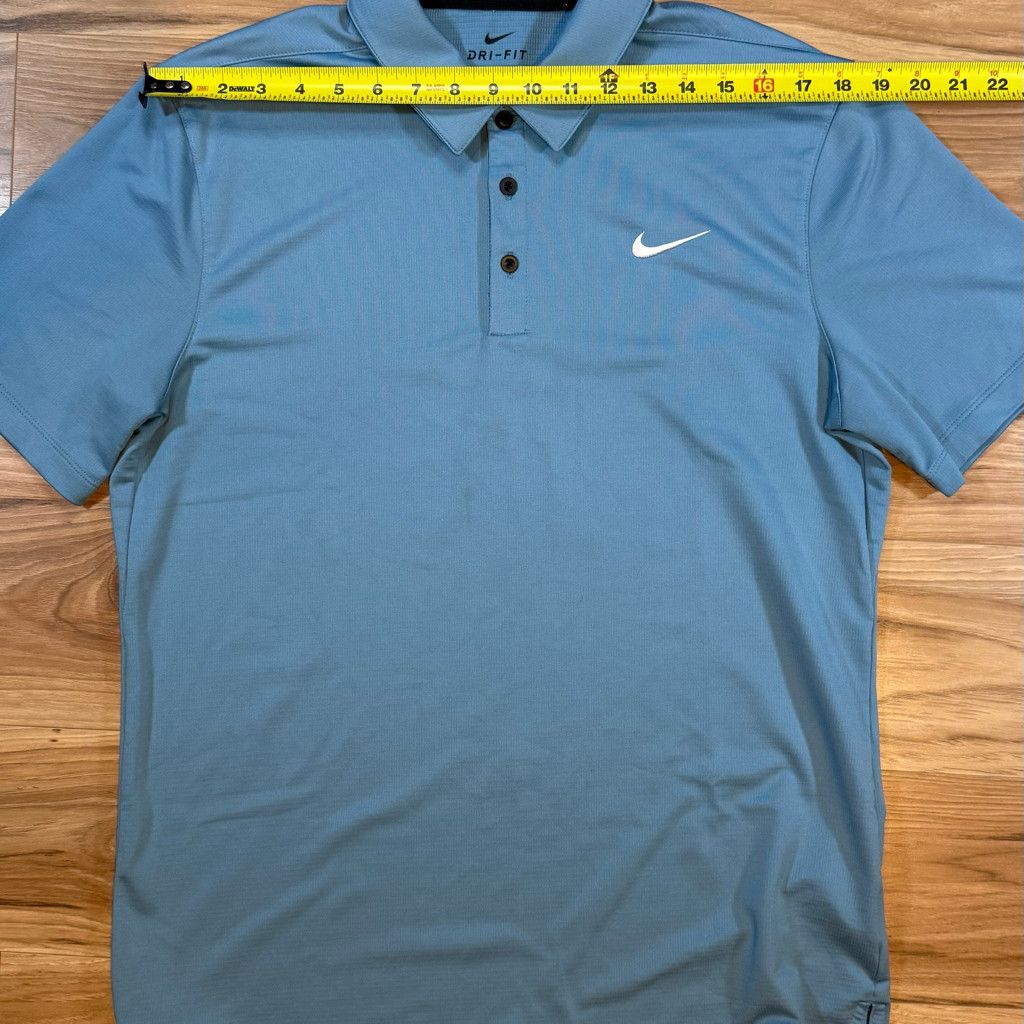Nike Nike Men’s M Dri-Fit Golf Polo Shirt Light Blue Size US M / EU 48-50 / 2 - 3 Thumbnail