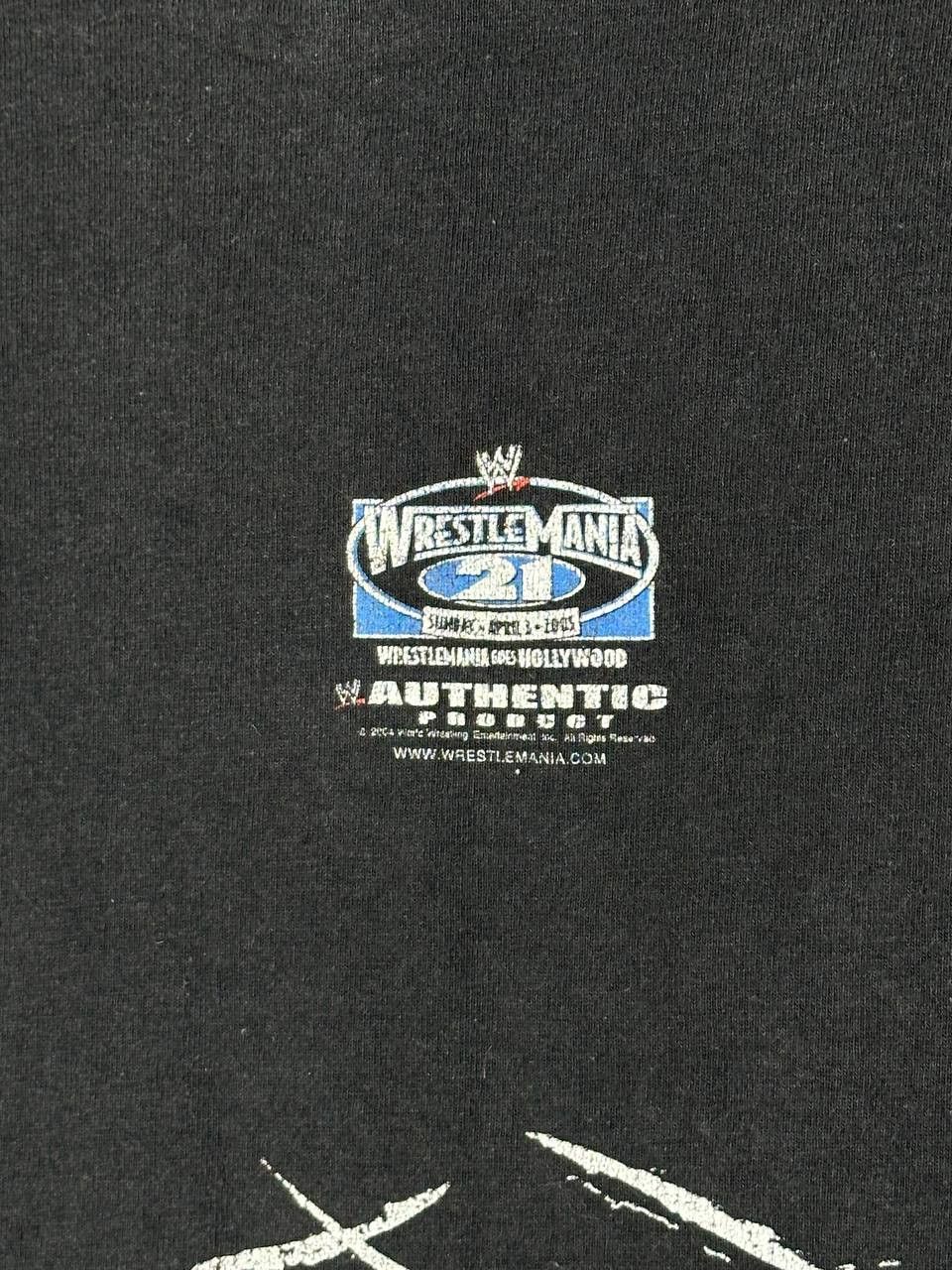 Vintage 2004 WWE Batista Vintage Black Faded Rare T Shirt Size US XL / EU 56 / 4 - 11 Thumbnail