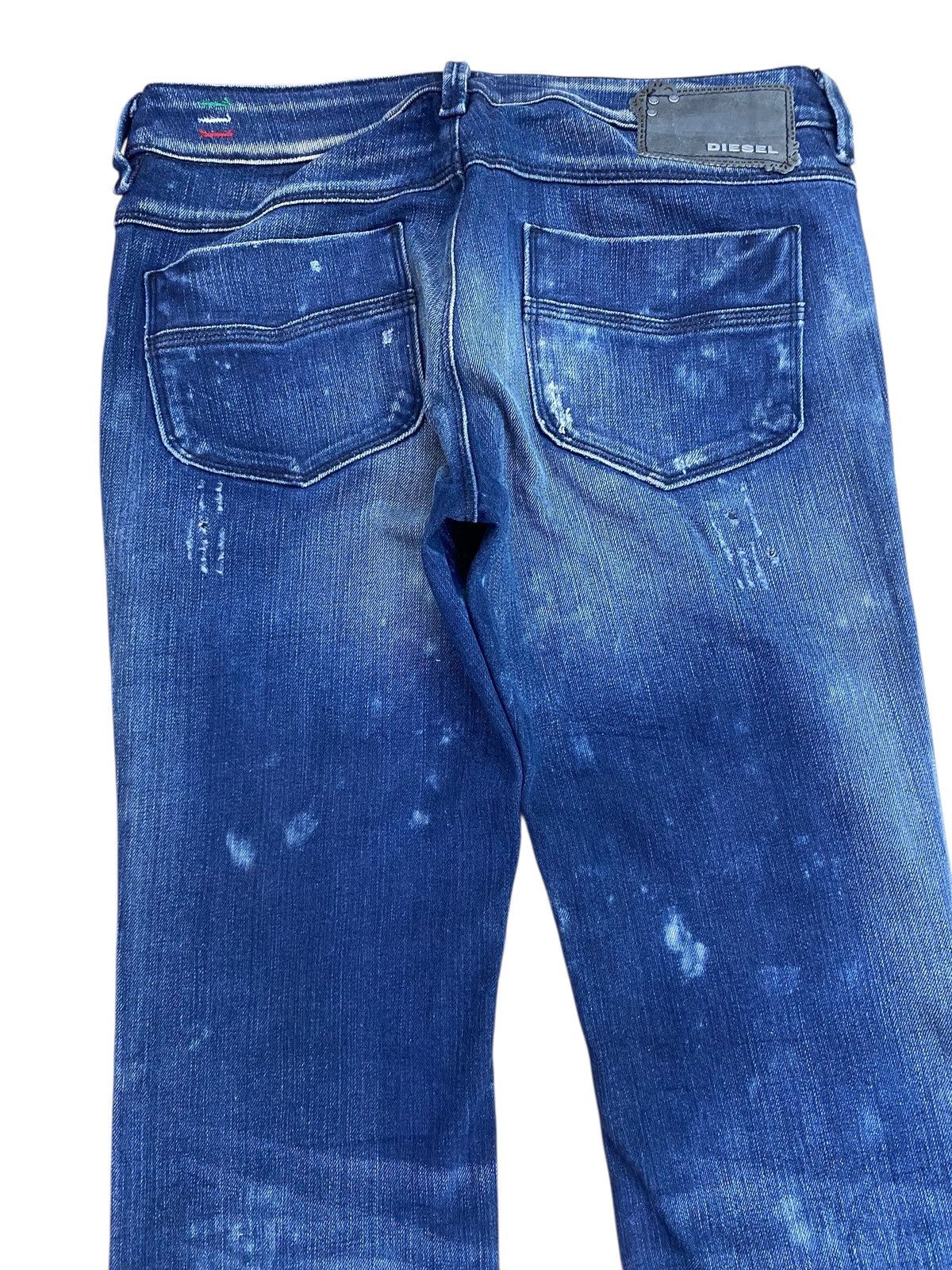 Diesel Diesel Bush Pants Dark Blue Wash Style Straight Cut Jeans Size US 29 - 4 Thumbnail