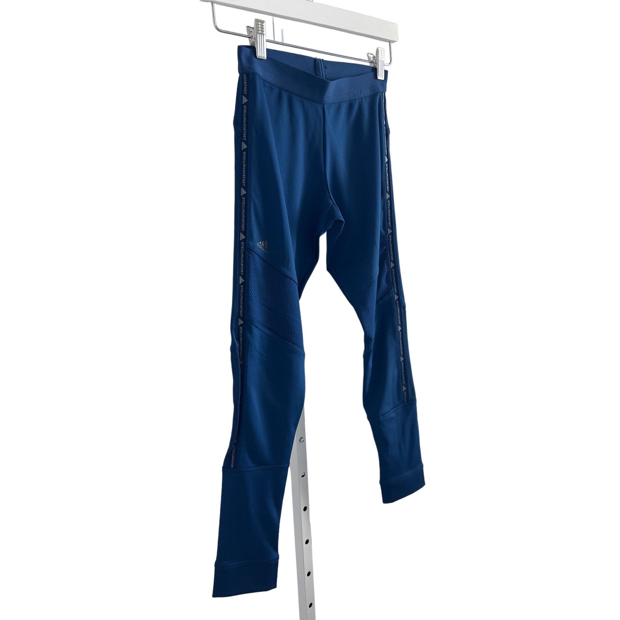 REVOLVE Adidas By Stella McCartney P Ess Mystery Blue Tights Size 26" / US 2 / IT 38 - 8 Thumbnail