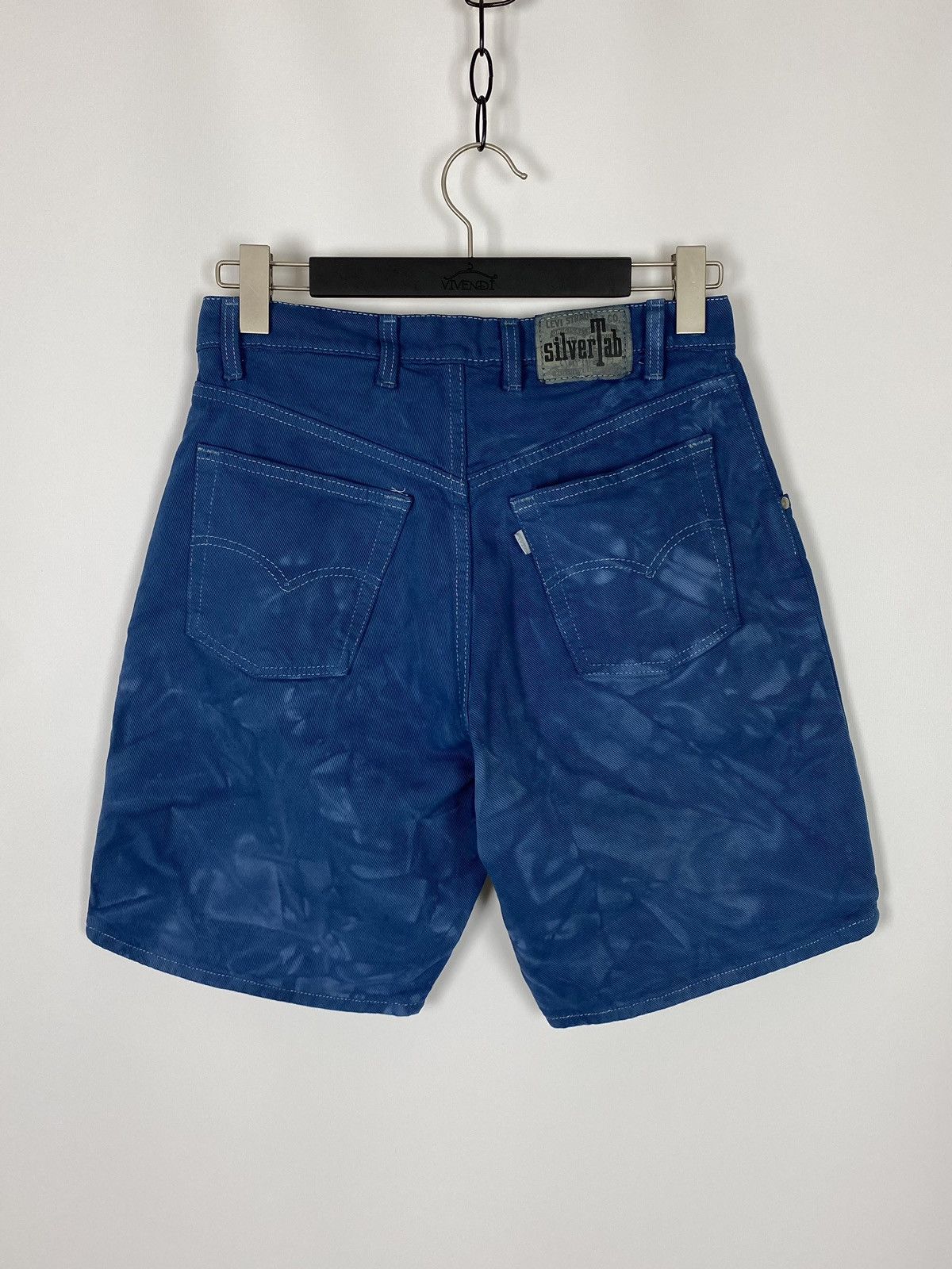 1990’s Vintage Levi’s Silver Tab Bleached Denim Shorts W31