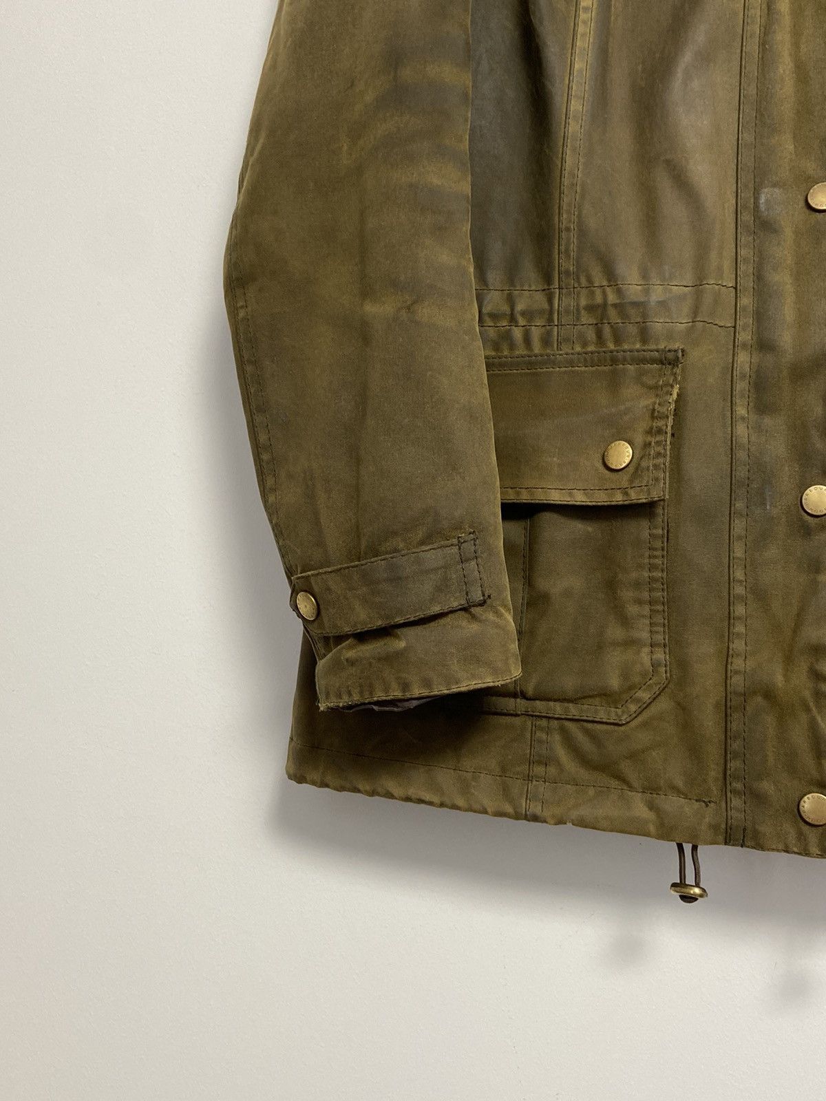 Barbour × Vintage Barbour Vintage waxed jacket Size L / US 10 / IT 46 - 5 Thumbnail