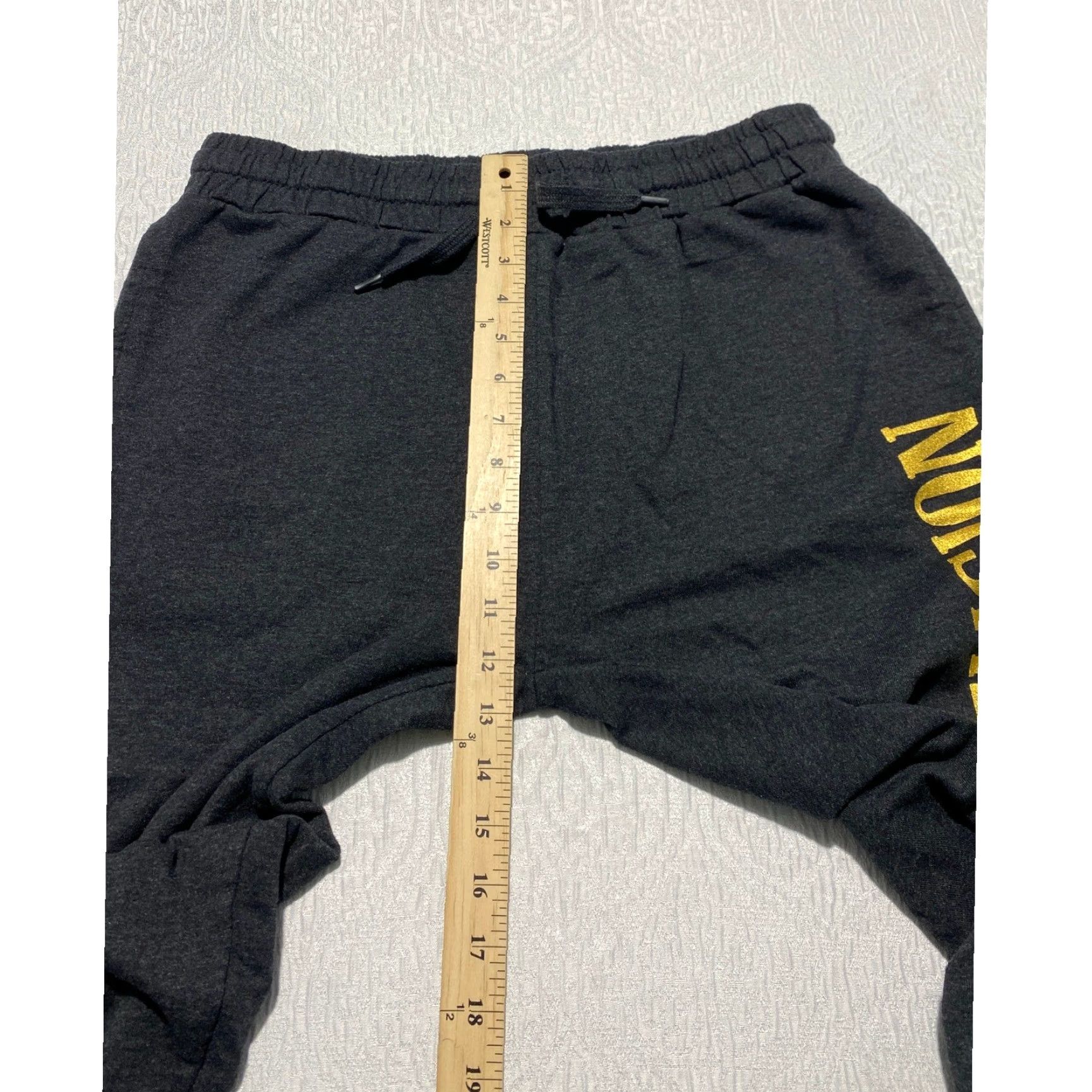 True Religion True Religion Loungewear Pants Mens Large Gray Gold Logo Jogger Sweatpants Size US 30 / EU 46 - 7 Thumbnail