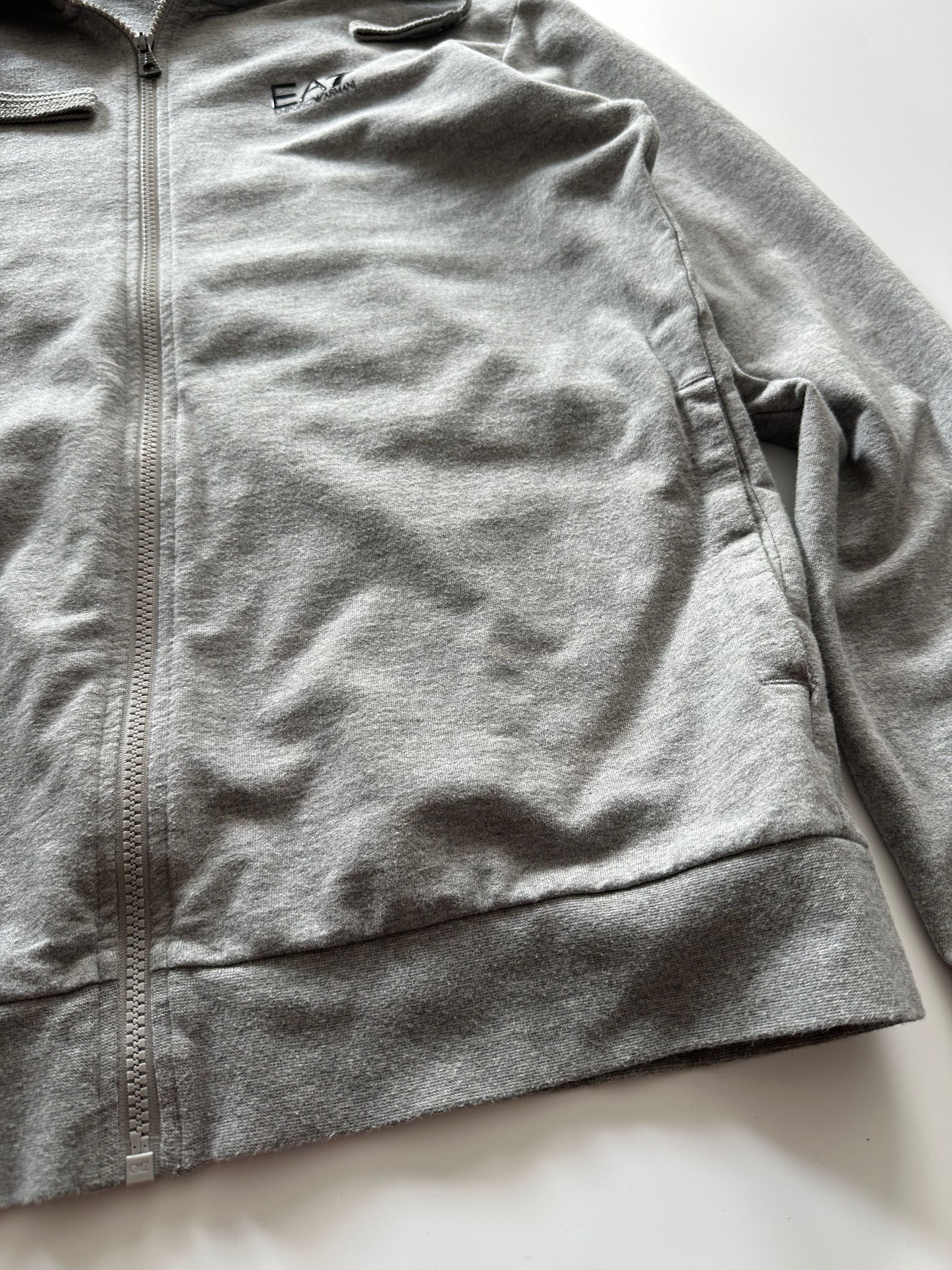Emporio Armani EA7 Emporio Armani 7 full zip hooded sweat jacket Size US L / EU 52-54 / 3 - 3 Thumbnail