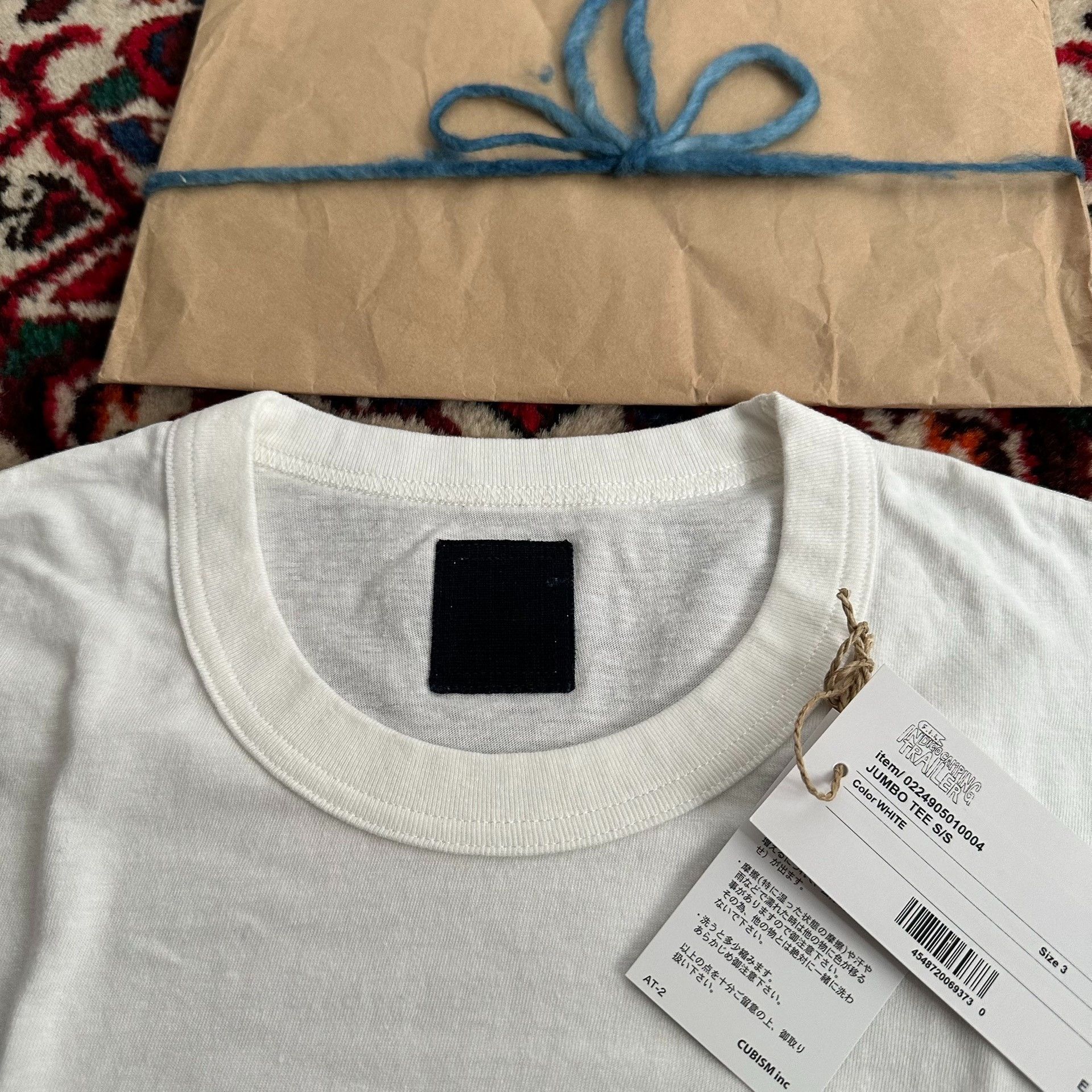 Visvim VISVIM 24AW ICT JUMBO TEE S/S Size US L / EU 52-54 / 3 - 6 Thumbnail